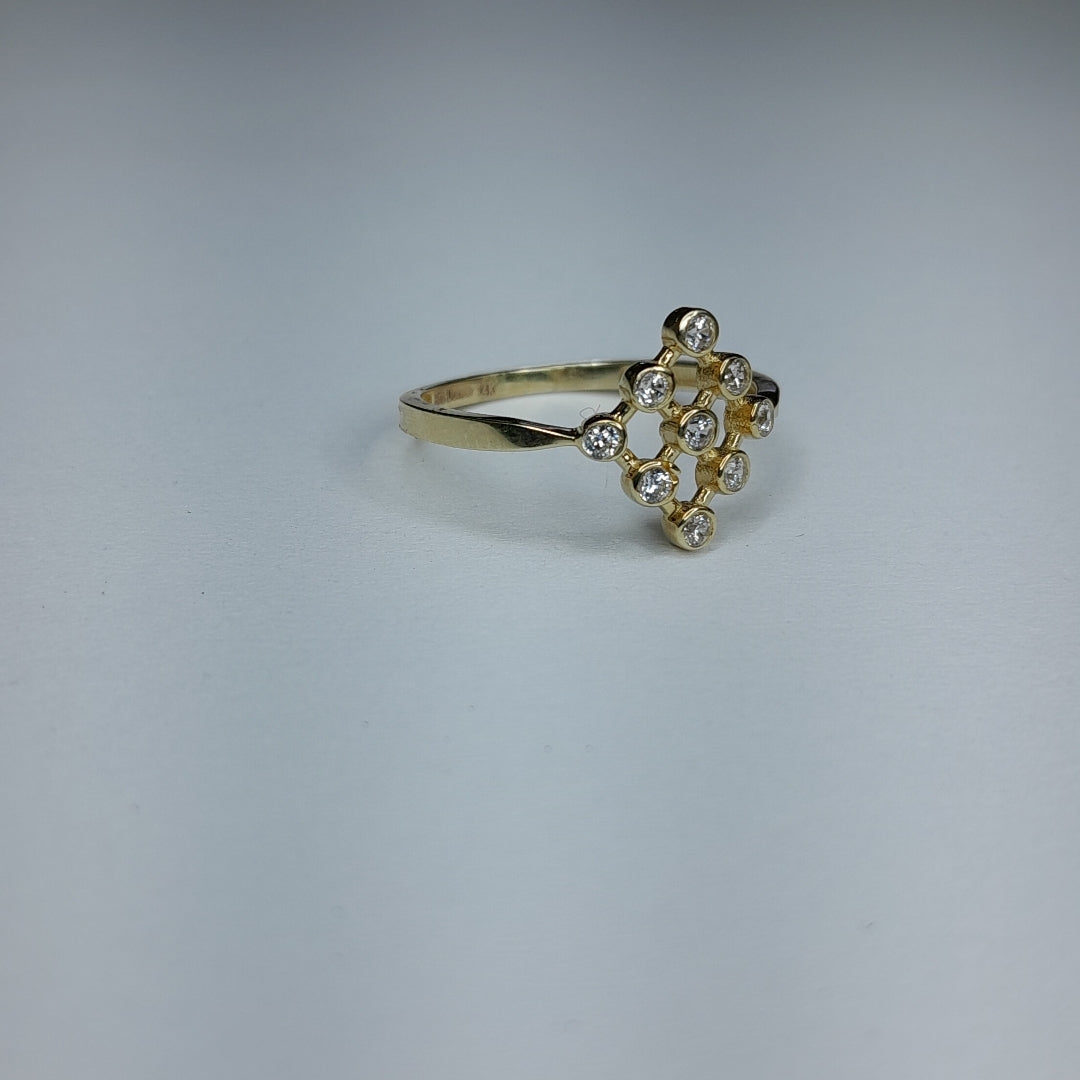 ANILLOS DAMA ORO 14K 1.5 (NUEVO)