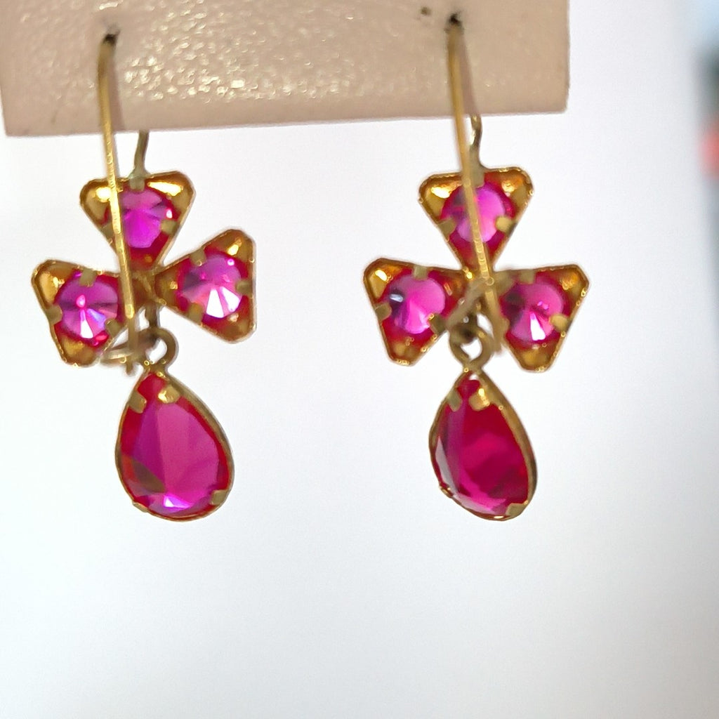 ARETES PAR ORO 10 K 2,10 GRMS (SEMINUEVO)