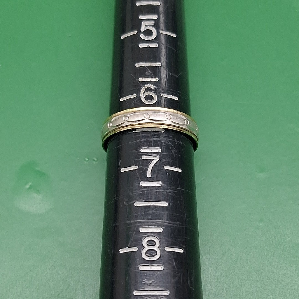 ARGOLLA ORO COMBINADO 14 K 1,80 GRMS (SEMINUEVO)
