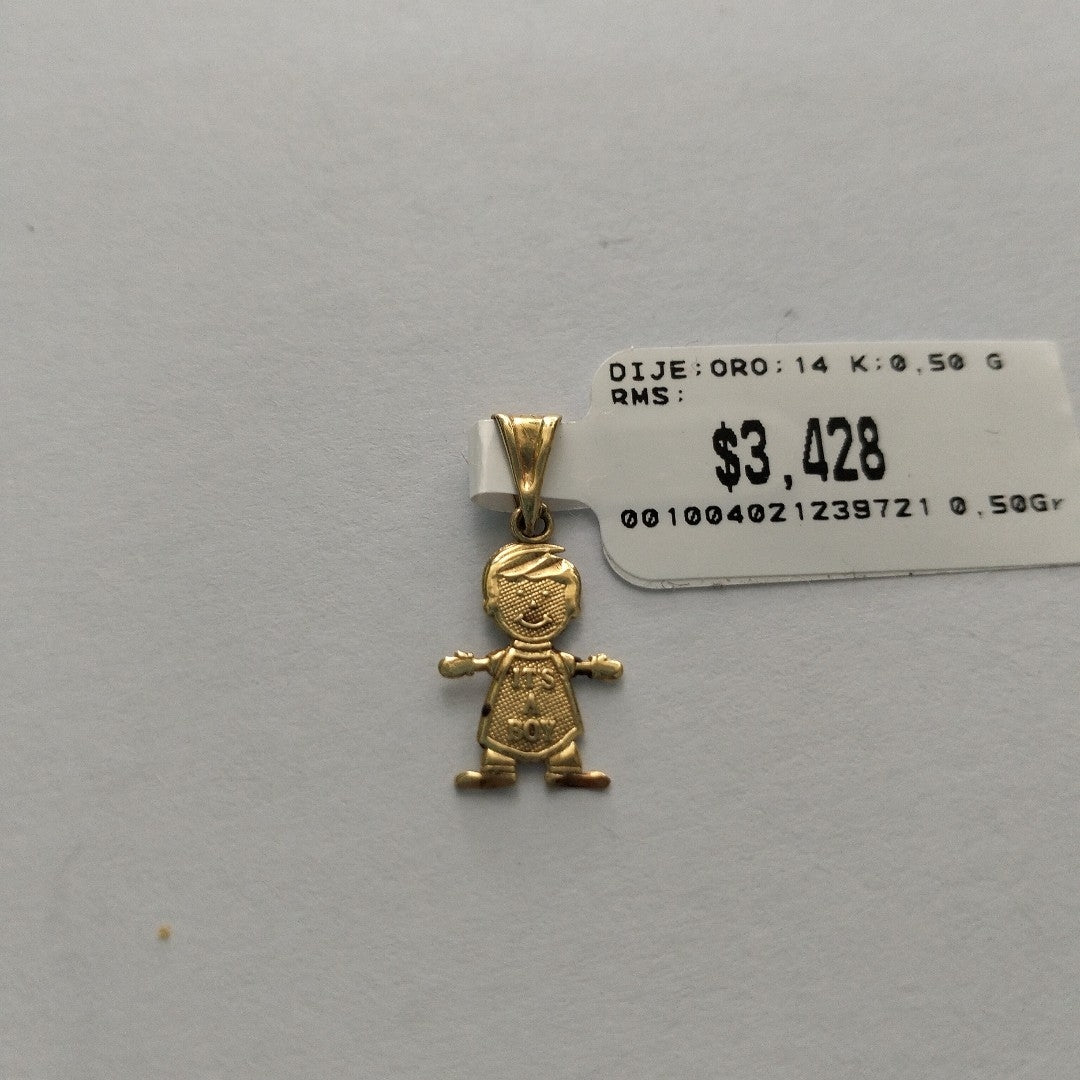 DIJE ORO 14 K 0,50 GRMS (SEMINUEVO)