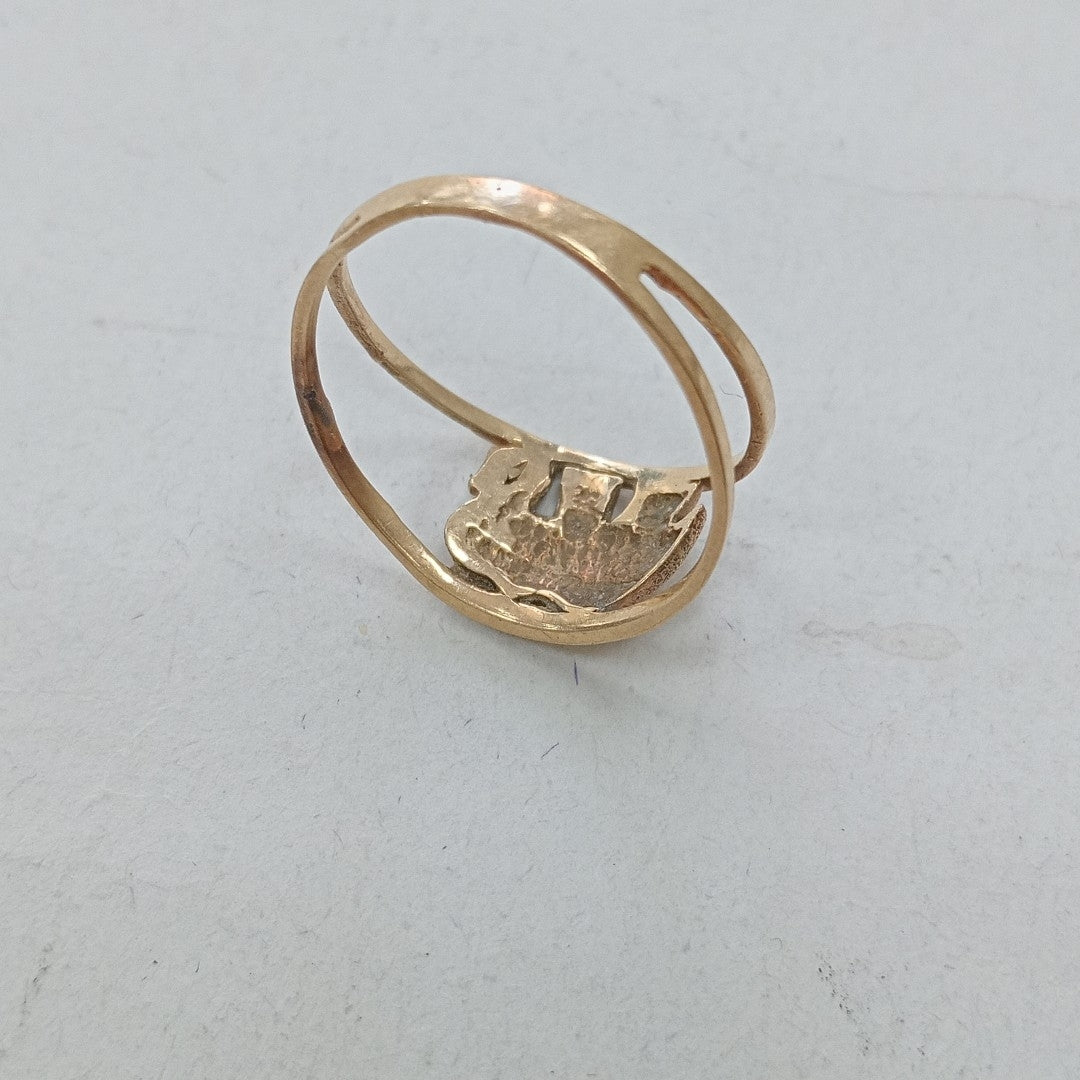 ARGOLLA DE LA SUERTE ORO 14 K 1,80 GRMS (SEMINUEVO)