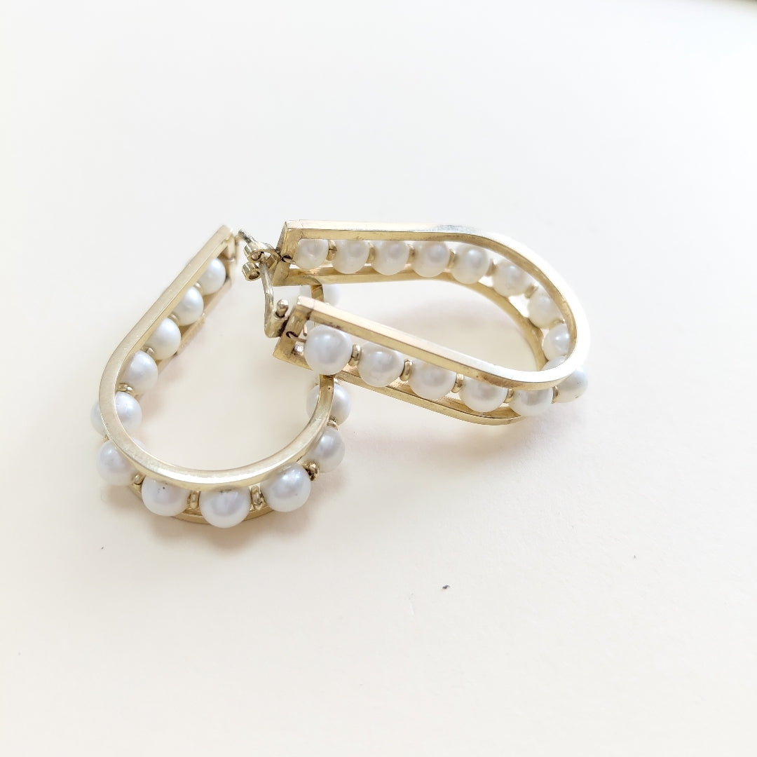 ARETES PAR ORO 14 K 17.7 GRMS (SEMINUEVO)