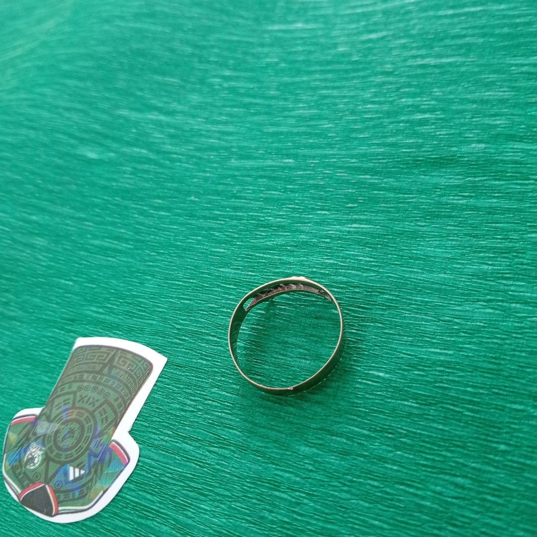 ANILLO ORO 8 K 1.5 GRMS (SEMINUEVO)