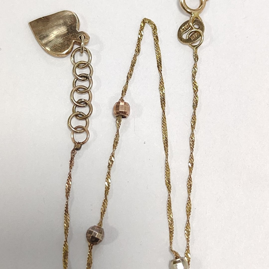 PULSERA ORO 14 K 1.4 GRMS (SEMINUEVO)