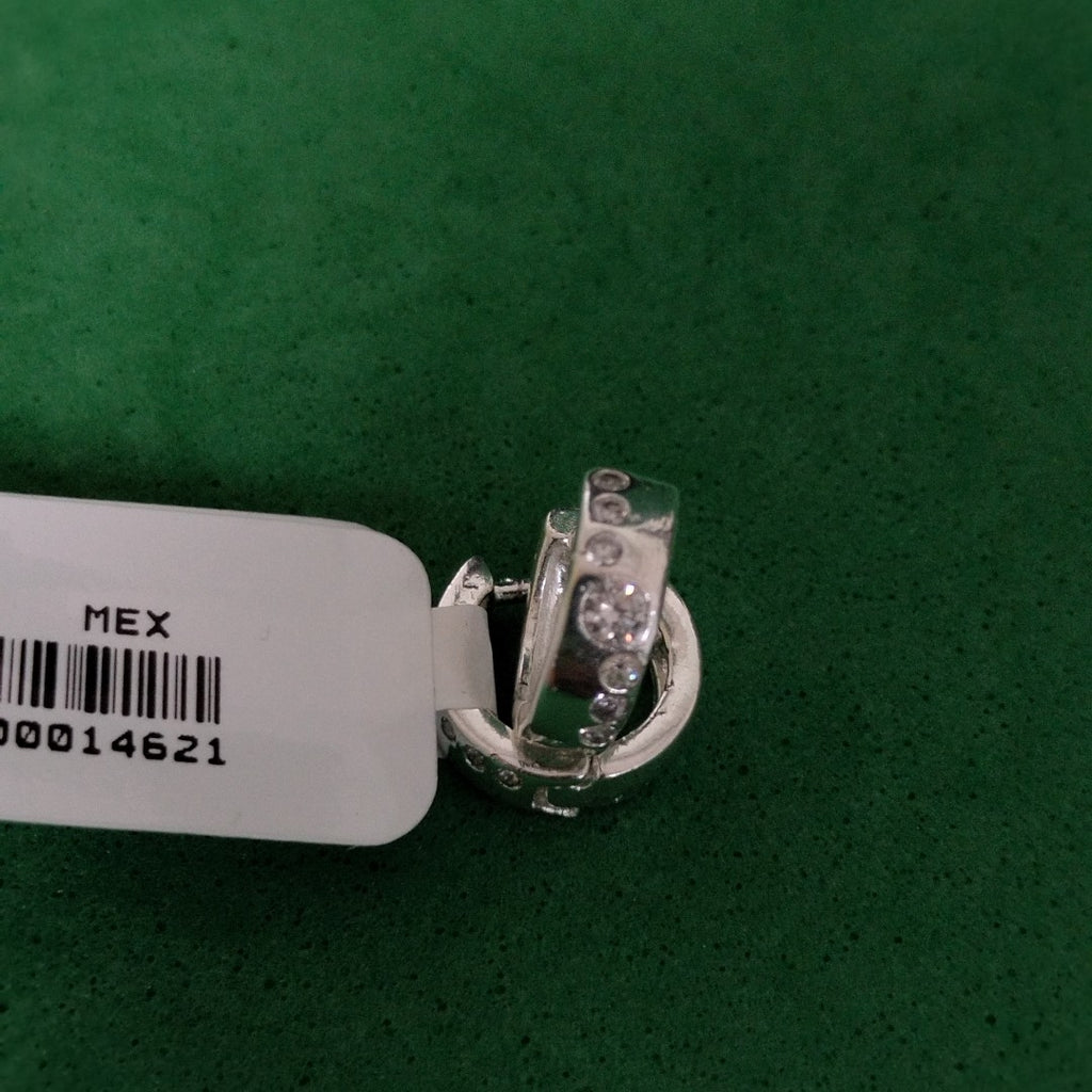 ARRACADAS C/CIRCONIAS PLATA .925 2.5 GR (NUEVO)