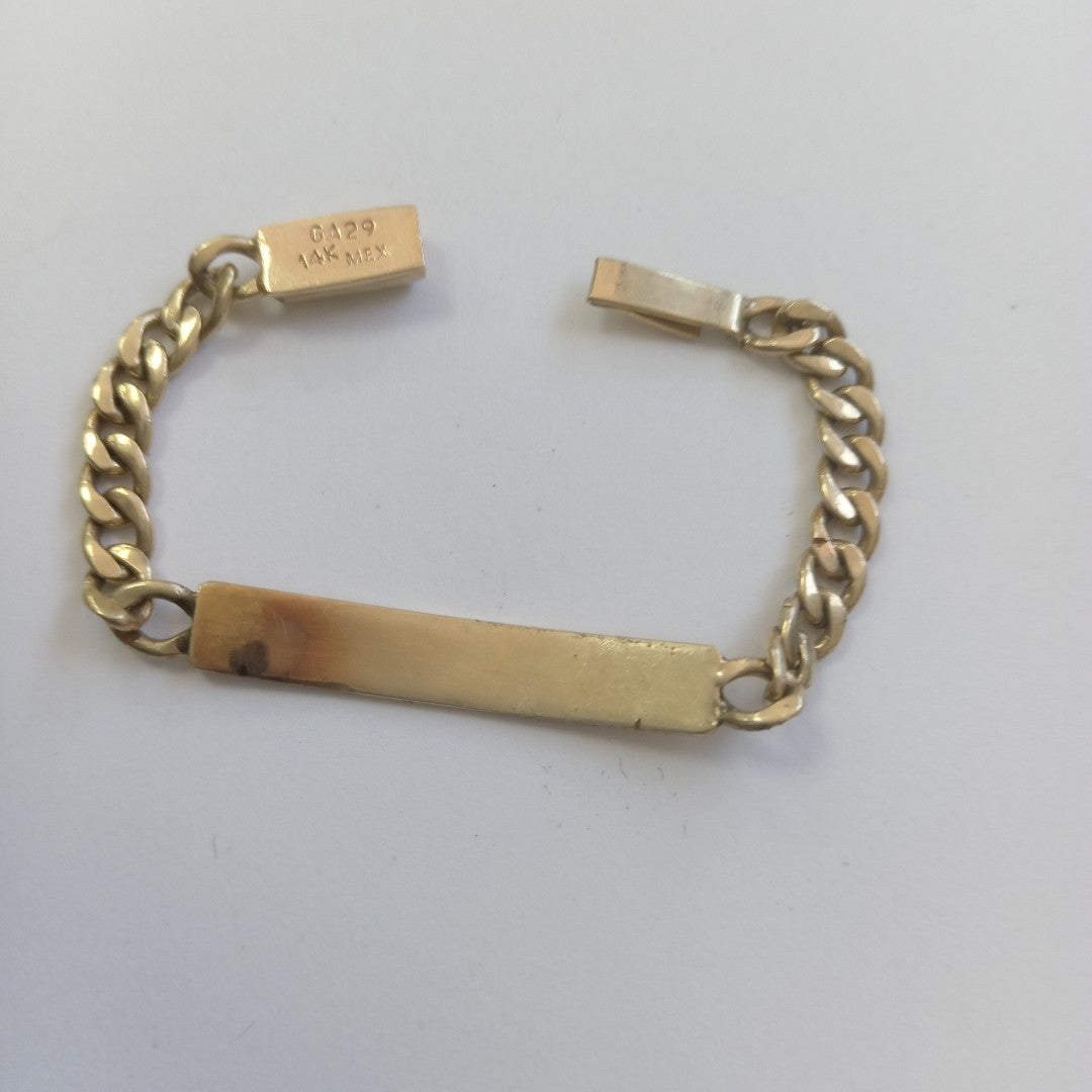 ESCLAVA ORO 14 K 5 GRMS (SEMINUEVO)