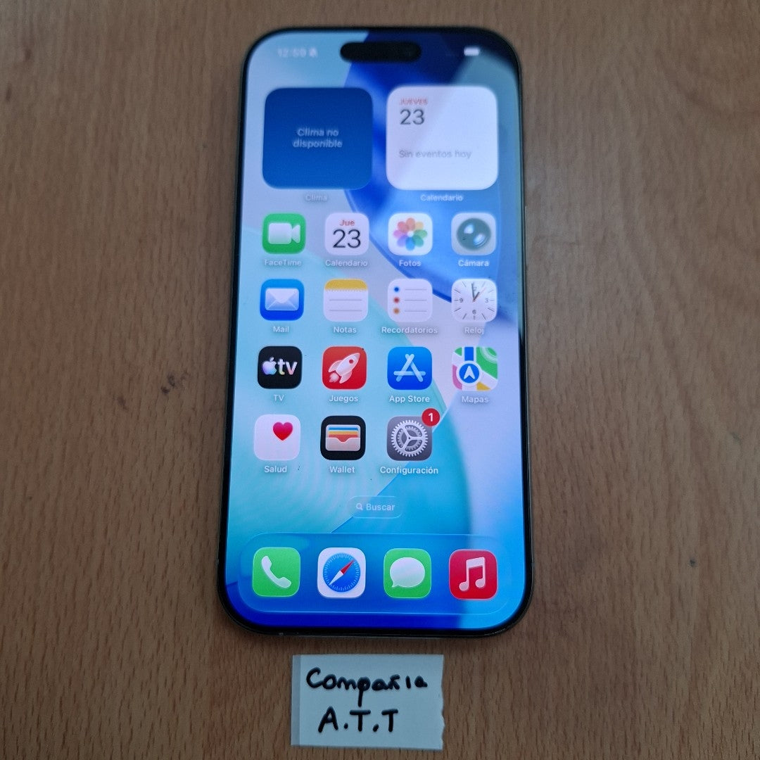 CELULAR APPLE IPHONE 16 PRO A3292 (2024) 128 GB 8 GB RAM (SEMINUEVO)