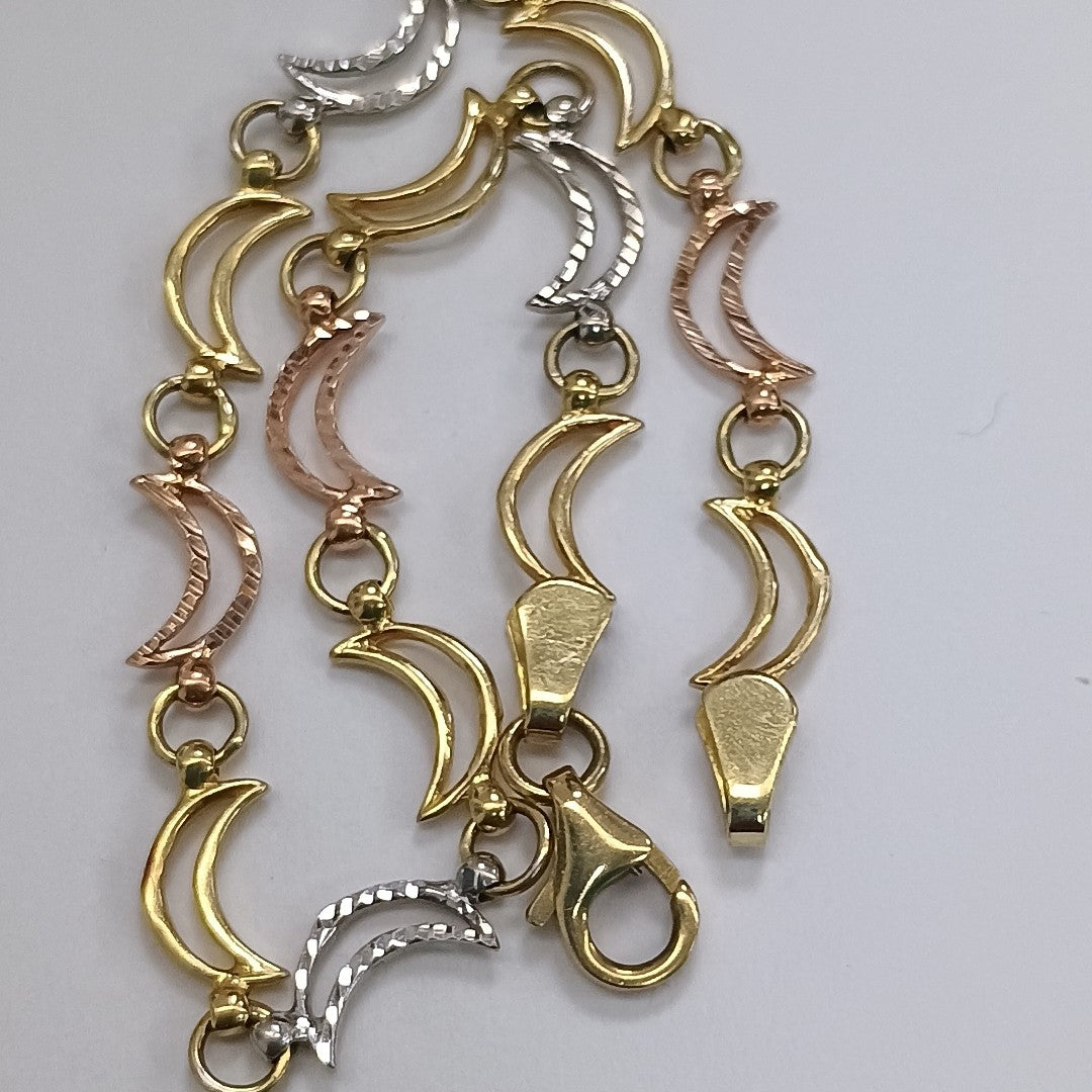 PULSERA ORO 14 K 3.6 GRMS (SEMINUEVO)