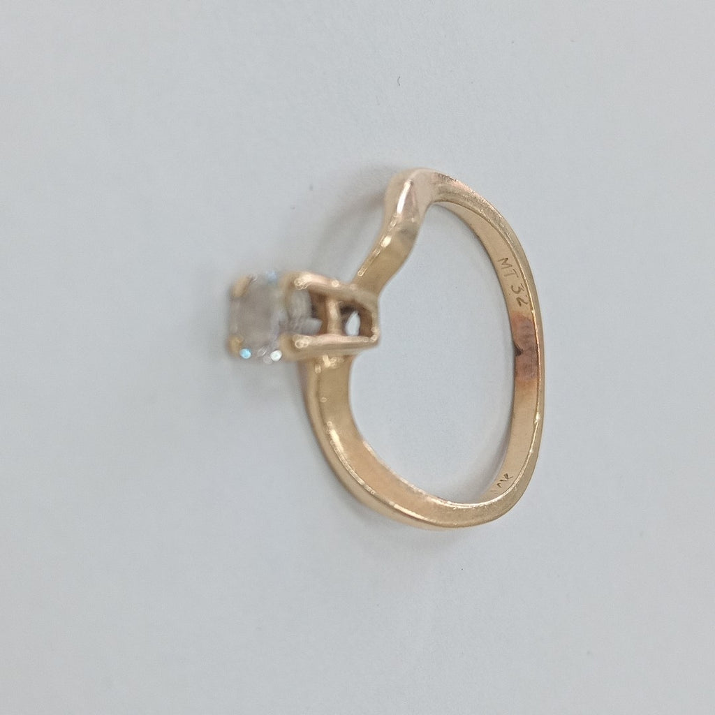 ANILLO ORO 14 K 2,50 GRMS (SEMINUEVO)
