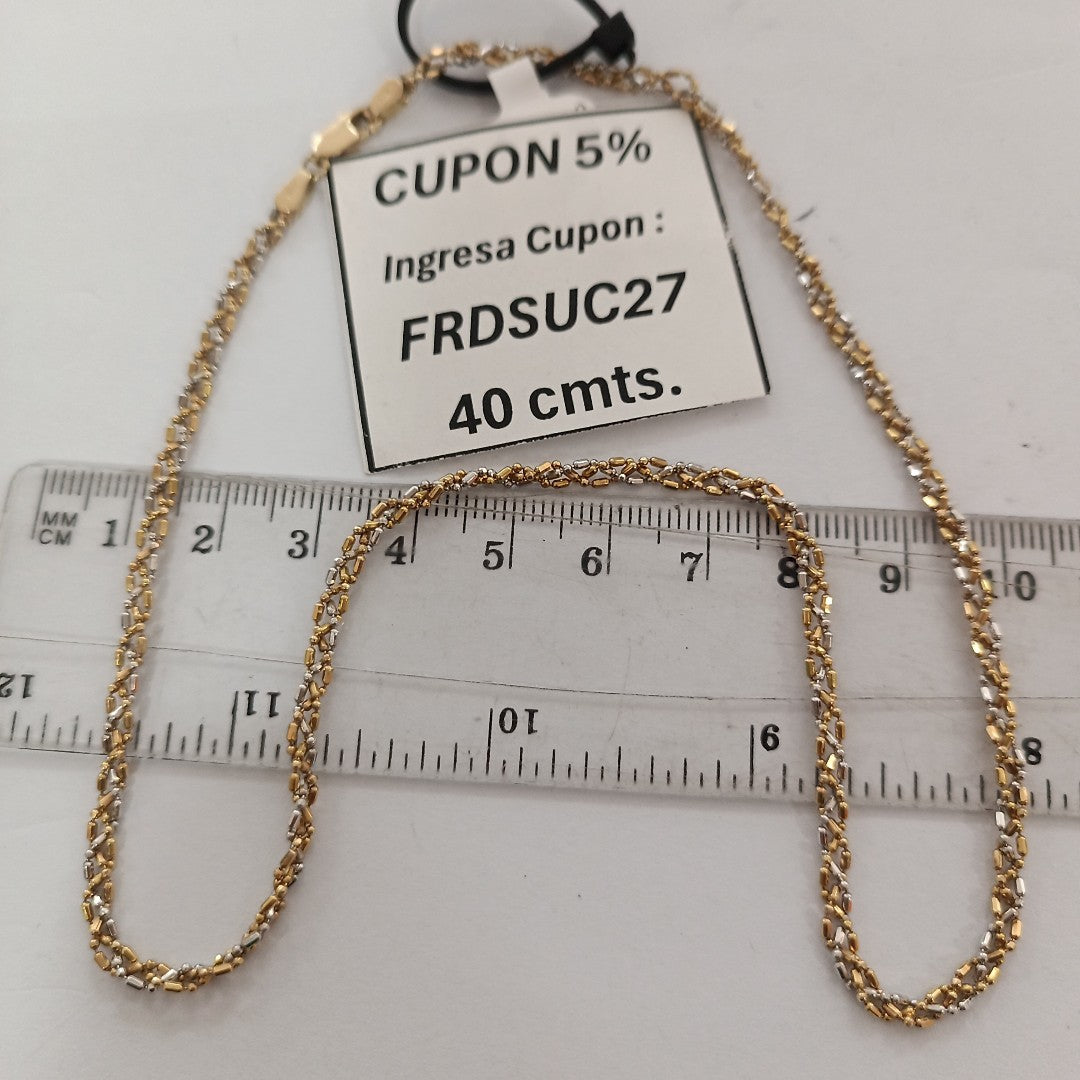 CADENA ORO 14 K 5,60 GRMS (SEMINUEVO)