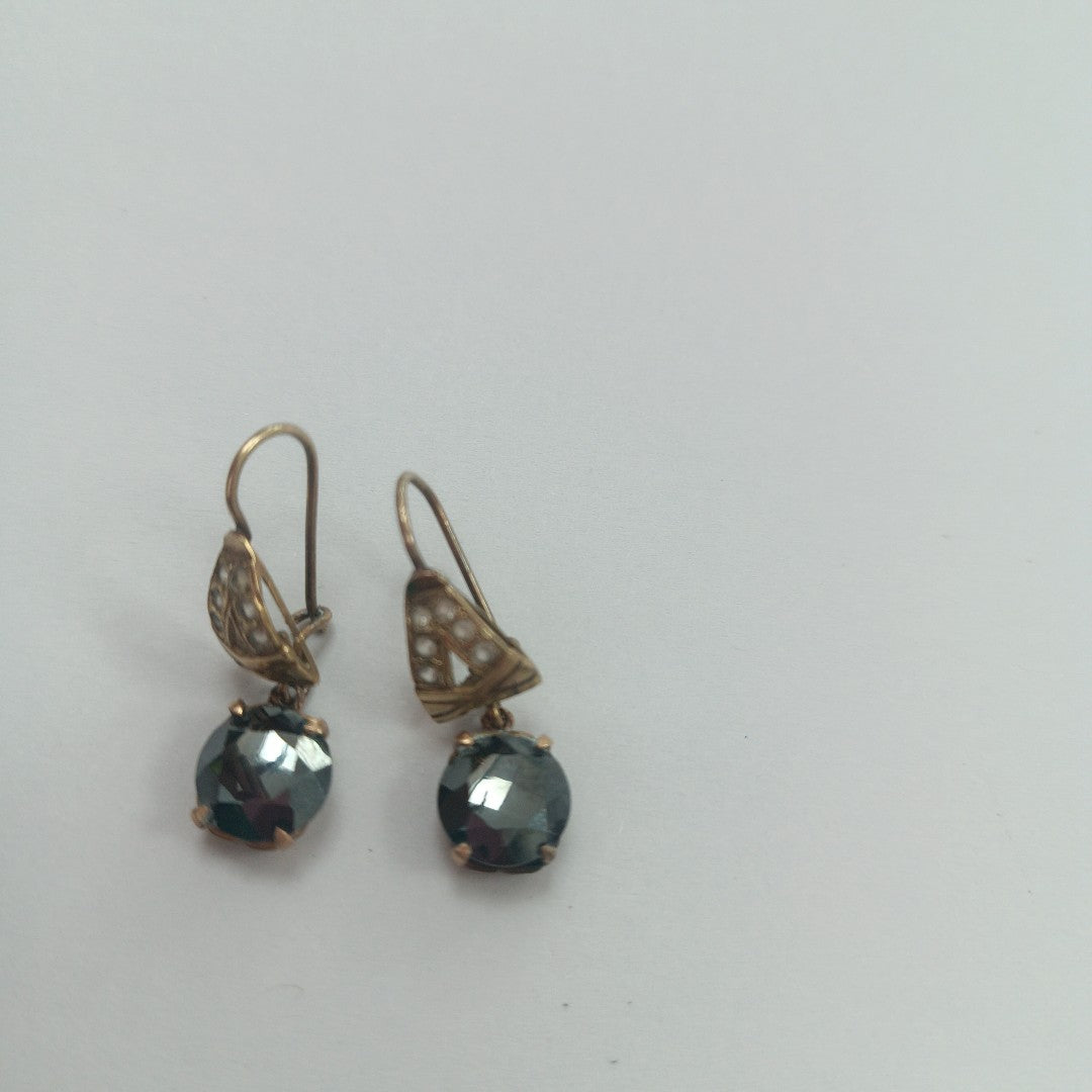 ARETES PAR ORO 10 K 4,90 GRMS (SEMINUEVO)