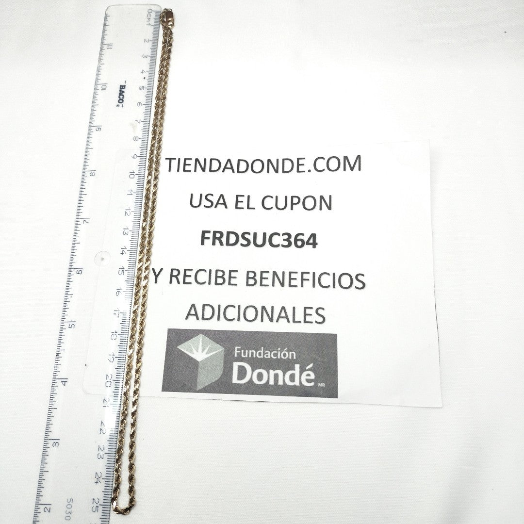 CADENA ORO 14 K 12.2 GRMS (SEMINUEVO)