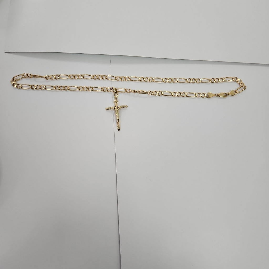 CADENA, DIJE ORO 14 K 10.6 GRMS (SEMINUEVO)