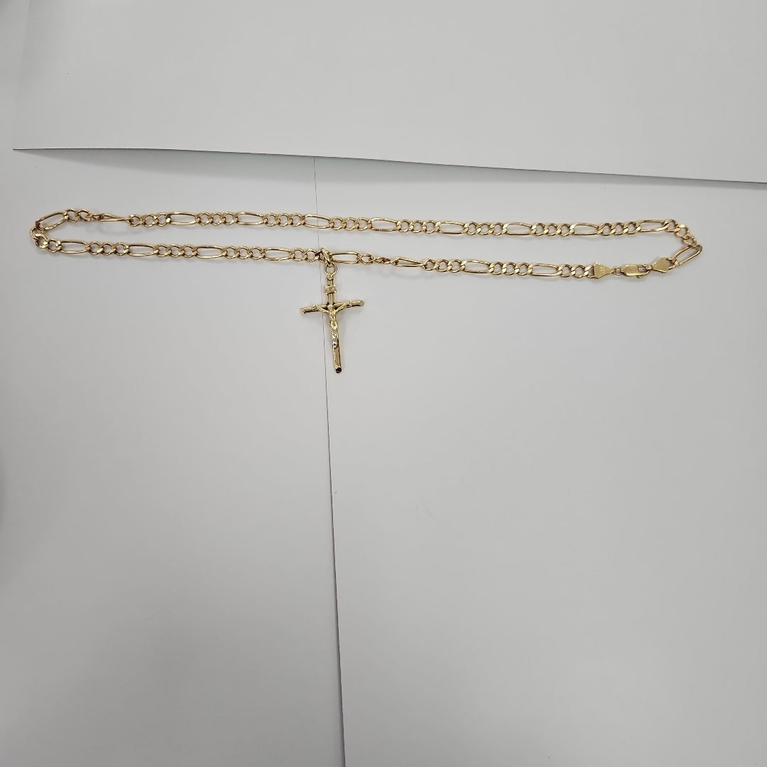 CADENA, DIJE ORO 14 K 10.6 GRMS (SEMINUEVO)