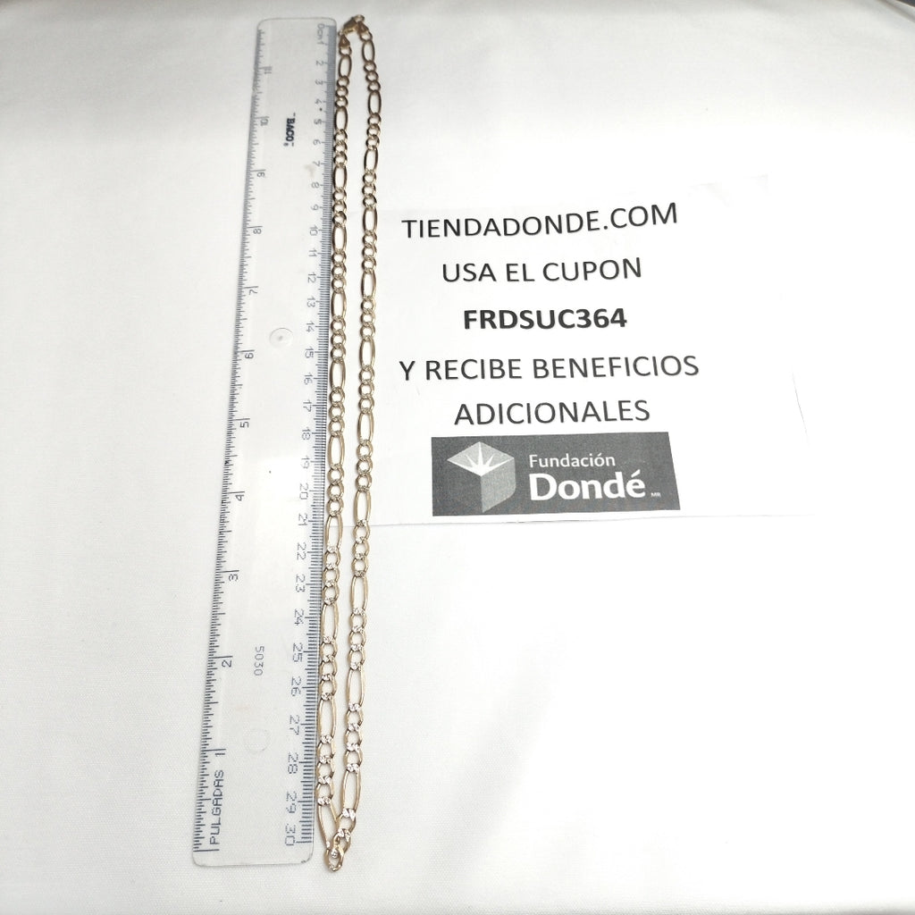 CADENA ORO 14 K 17.7 GRMS (SEMINUEVO)