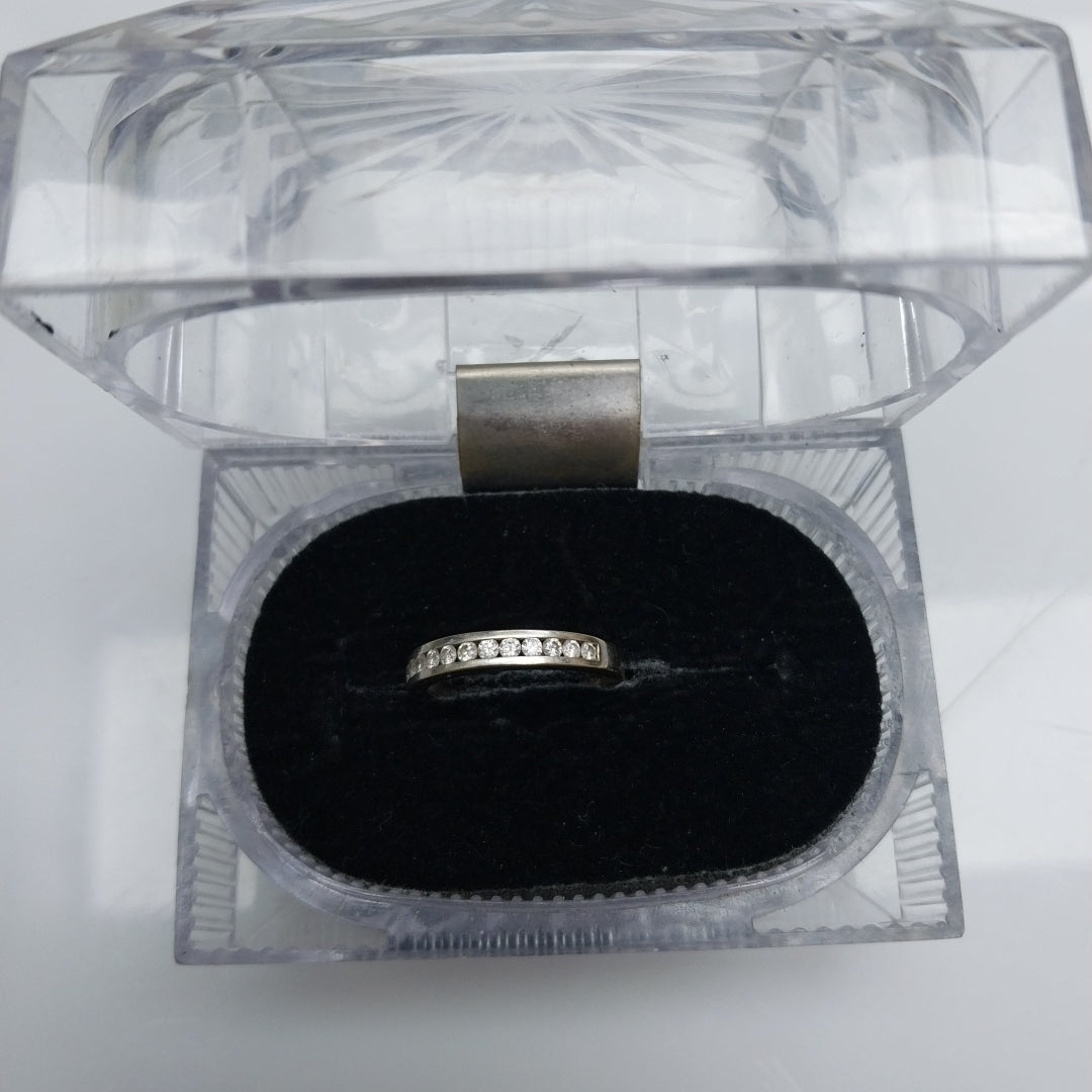 ANILLITO ORO BLANCO 10 K 2,20 GRMS (SEMINUEVO)