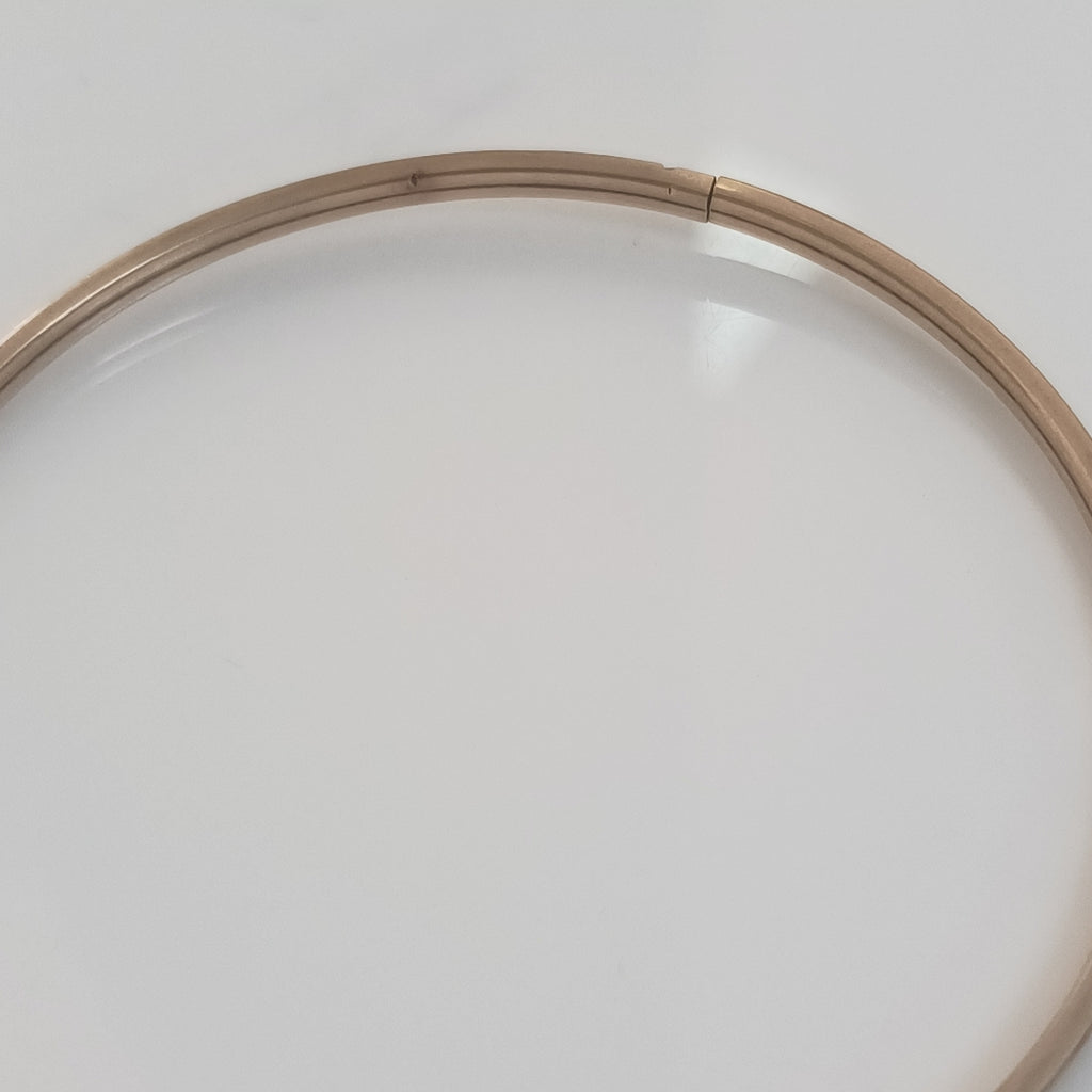 PULSERA RIGIDA ORO 10 K 4.2 GRMS (SEMINUEVO)