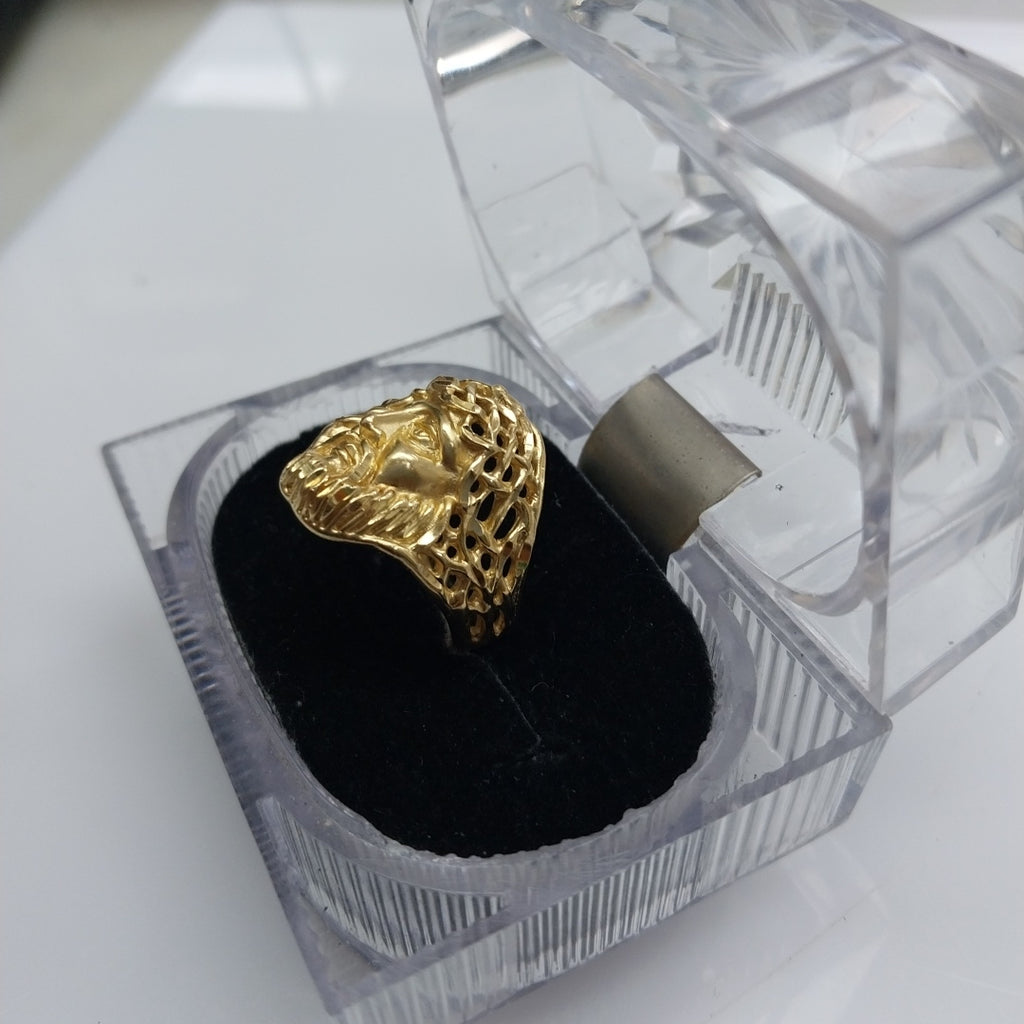ANILLO ORO 14 K 9 GRMS (SEMINUEVO)