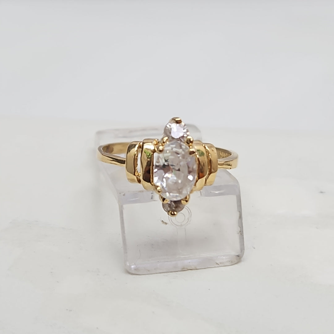 ANILLO ORO 14 K 2.5 GRMS (SEMINUEVO)