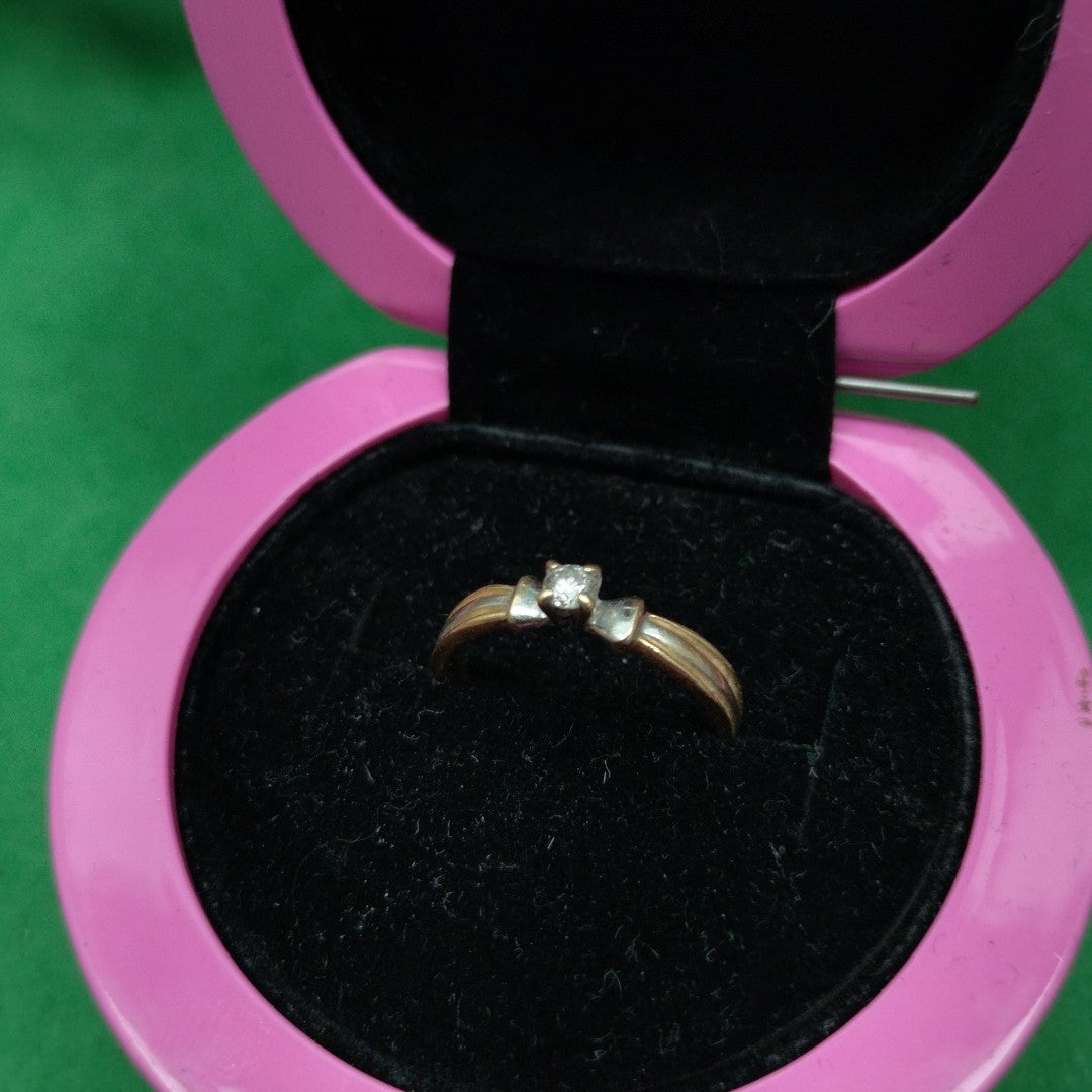 SOLITARIO ORO 14 K 1,40 GRMS (SEMINUEVO)