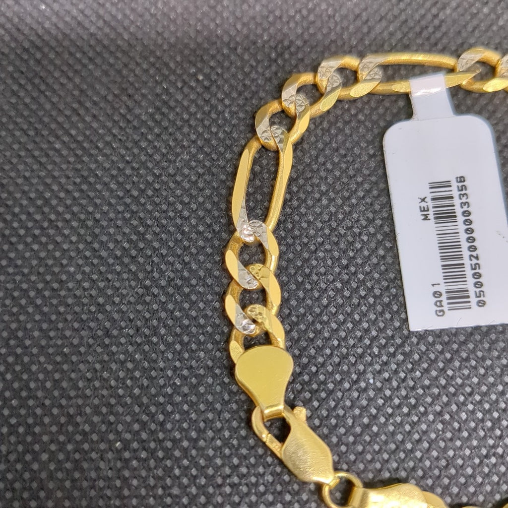PULSERA 3 X 1 DIAMANTADA 14.3GR 21 CM (NUEVO)