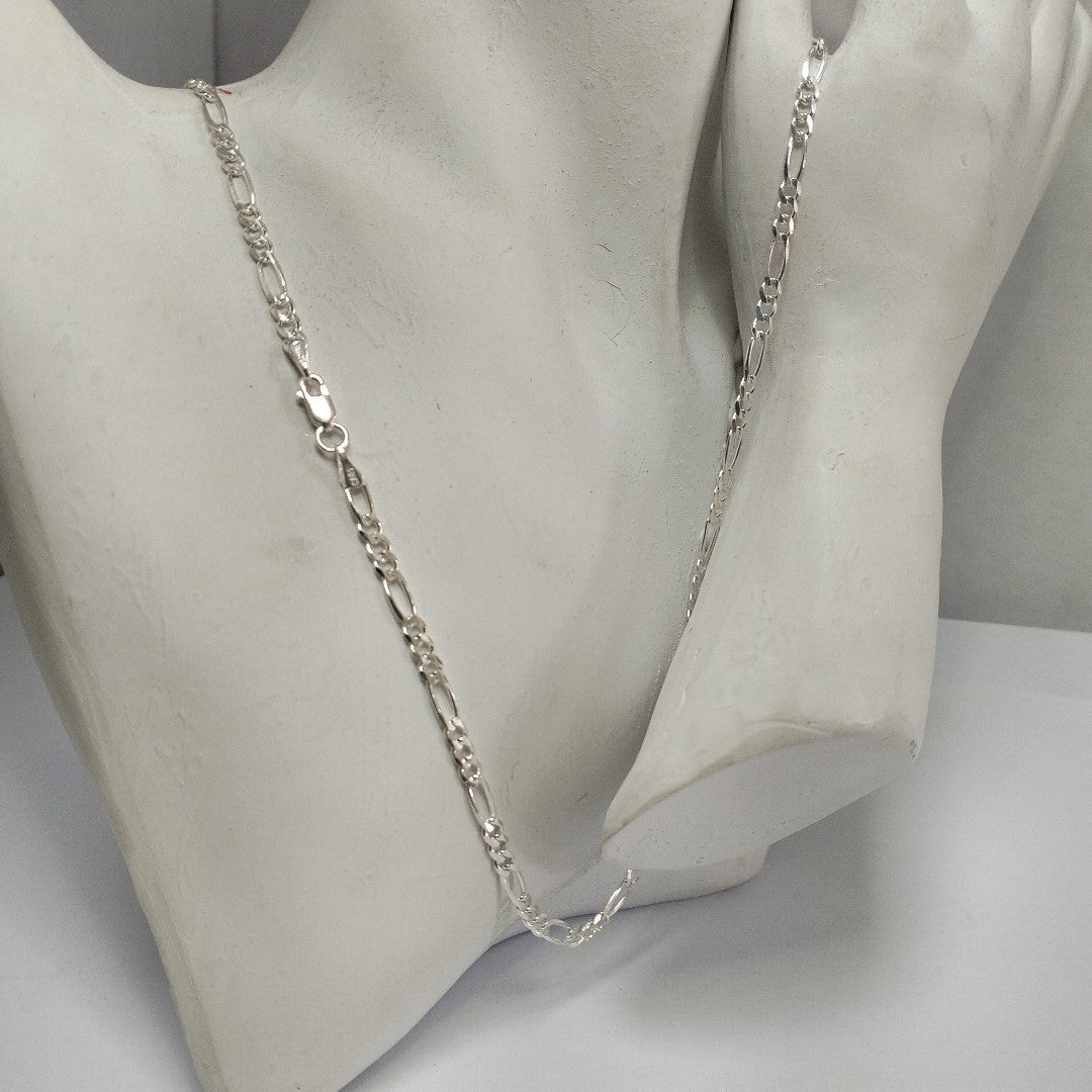 CADENA TEJIDO 3X1 PLATA .925 50 CM 7 GR (NUEVO)
