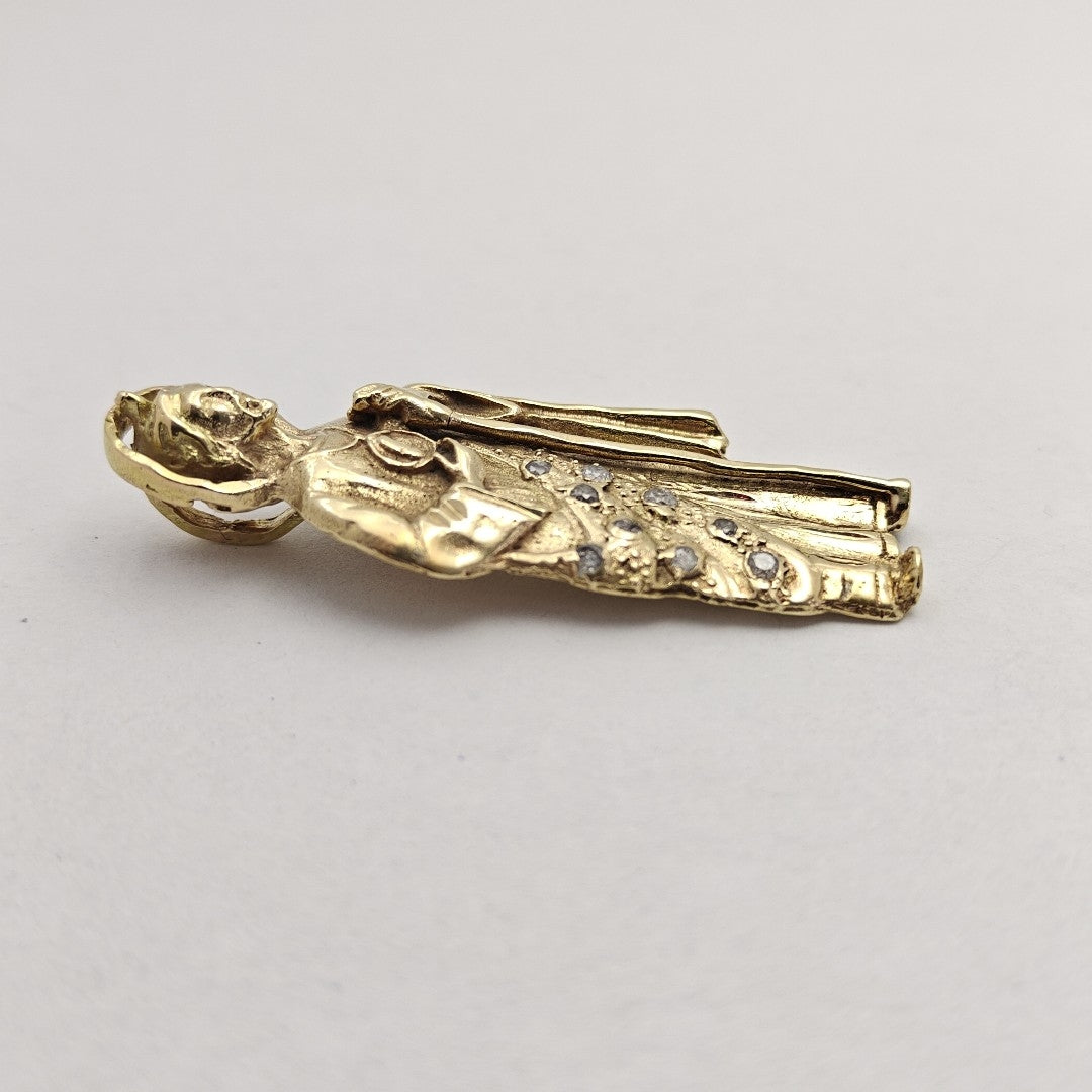 MEDALLA RELIGIOSA ORO 14 K 9,70 GRMS (SEMINUEVO)