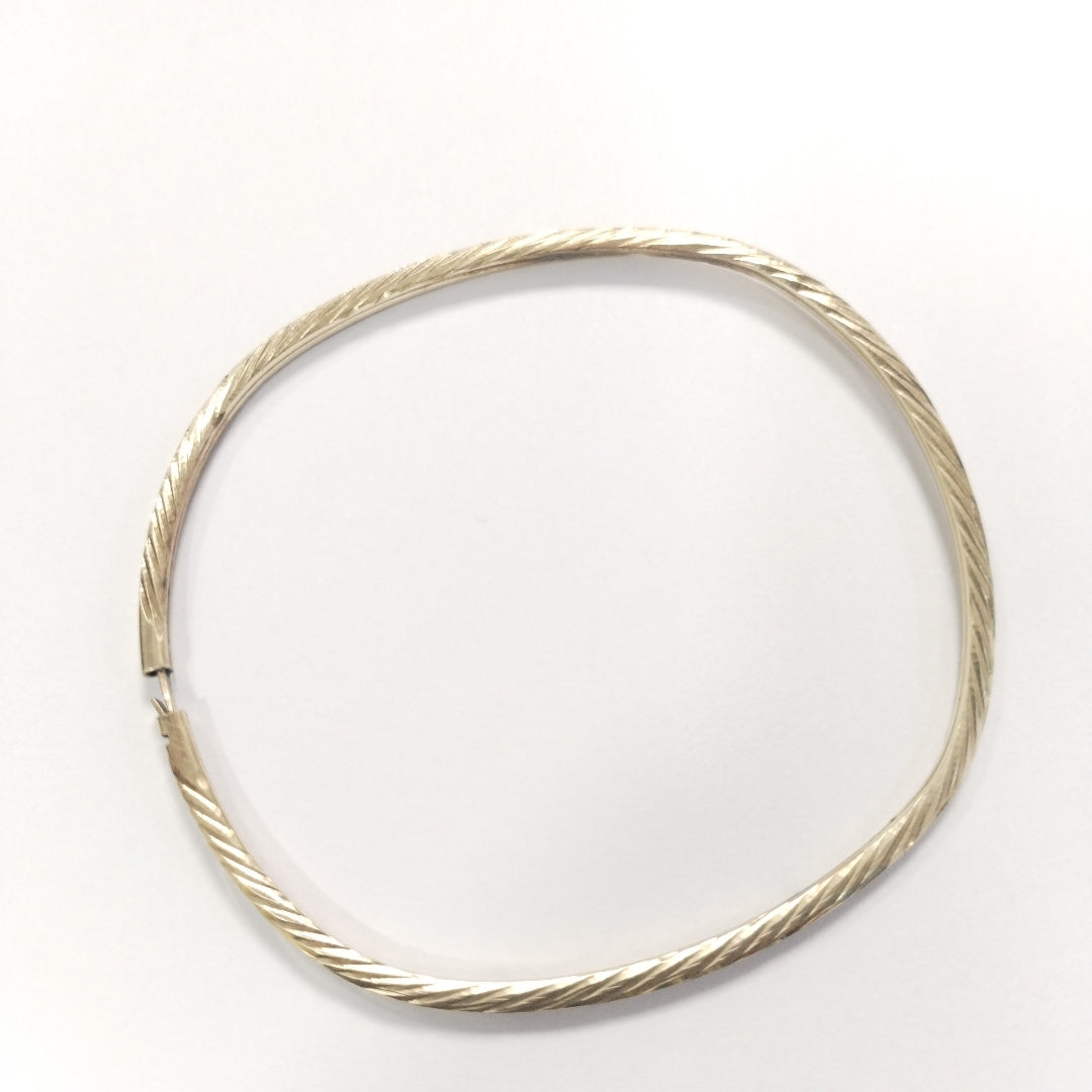 PULSERA RIGIDA ORO 10 K 3,20 GRMS (SEMINUEVO)
