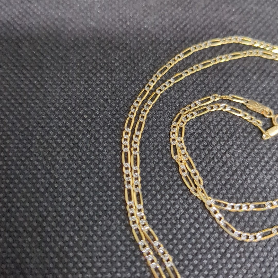 CADENAS CARTIER 3 1 DIAMANTADA ORO 14K 3 (NUEVO)