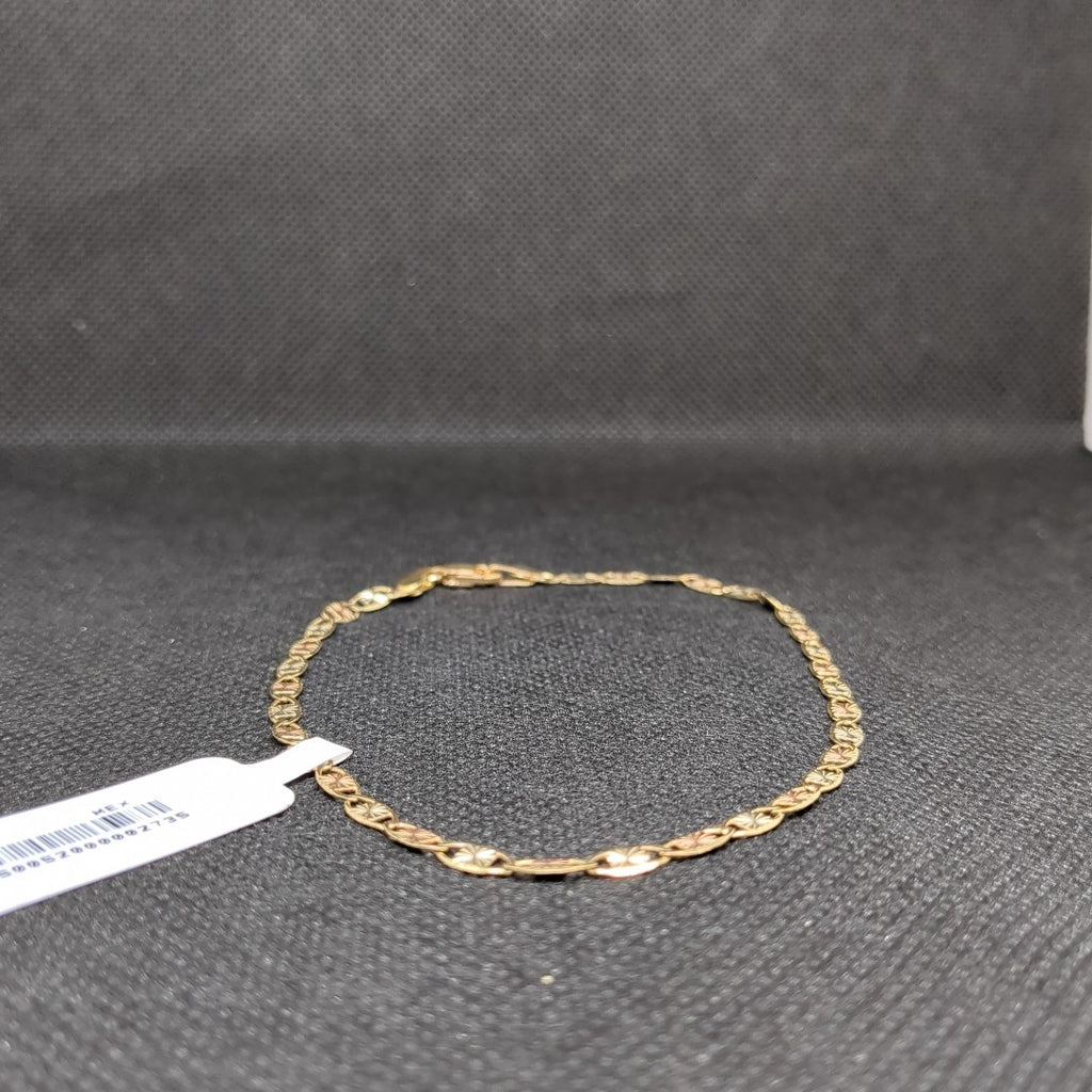 PULSERA TEJIDO MARINERO 3.81GR 23 CM (NUEVO)