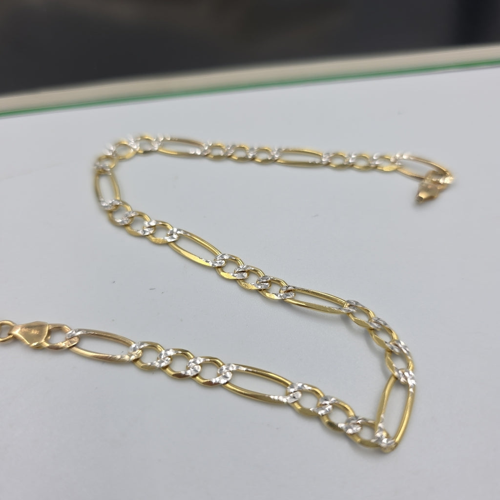 PULSERA ORO, RODIADO 10 K 7.2 GRMS (SEMINUEVO)