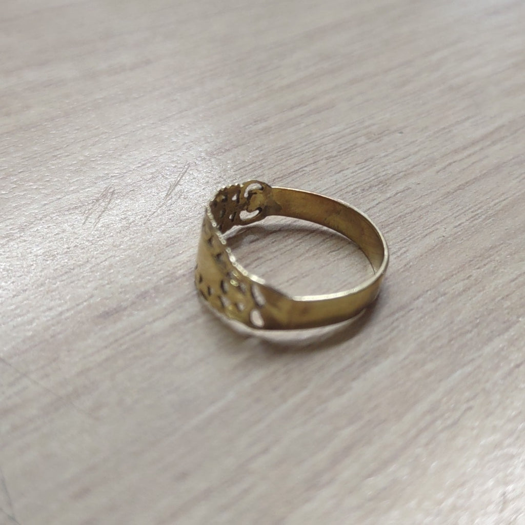 ANILLO ORO 14 K 1.3 GRMS (SEMINUEVO)