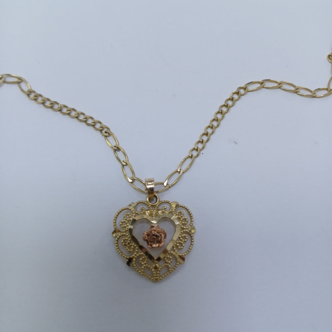 CADENA, DIJE ORO 14 K 6.3 GRMS (SEMINUEVO)