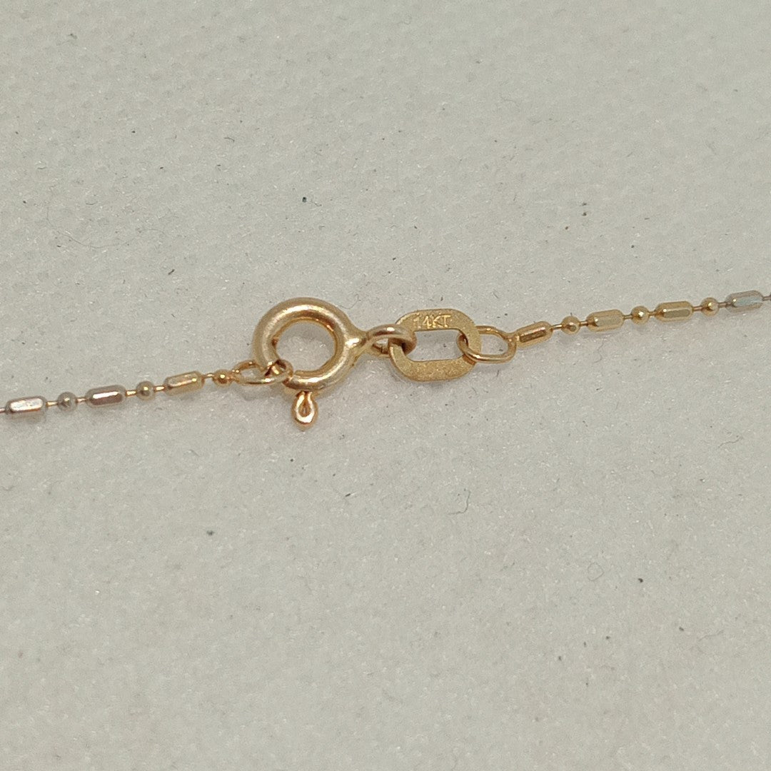 CADENA ORO 14 K 1.8 GRMS (SEMINUEVO)