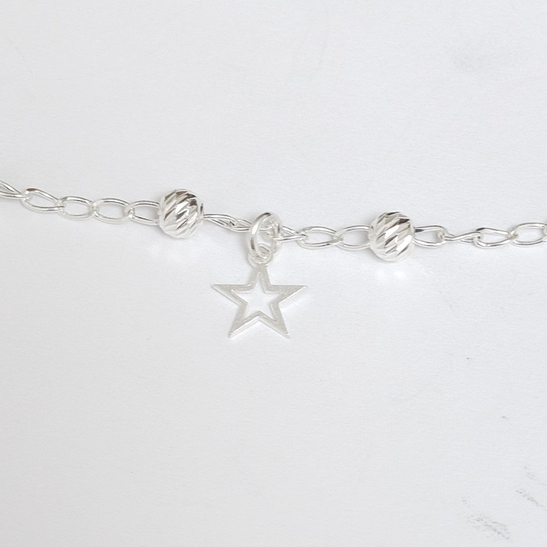 PULSERA TEJIDO ESPECIAL PLATA .925 18 CM 2.7 GR (NUEVO)
