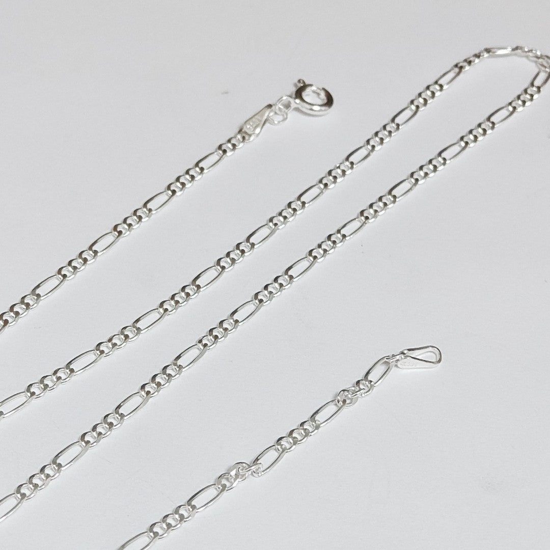 CADENA TEJIDO 3X1 PLATA .925 50 CM 4.2 GR (NUEVO)
