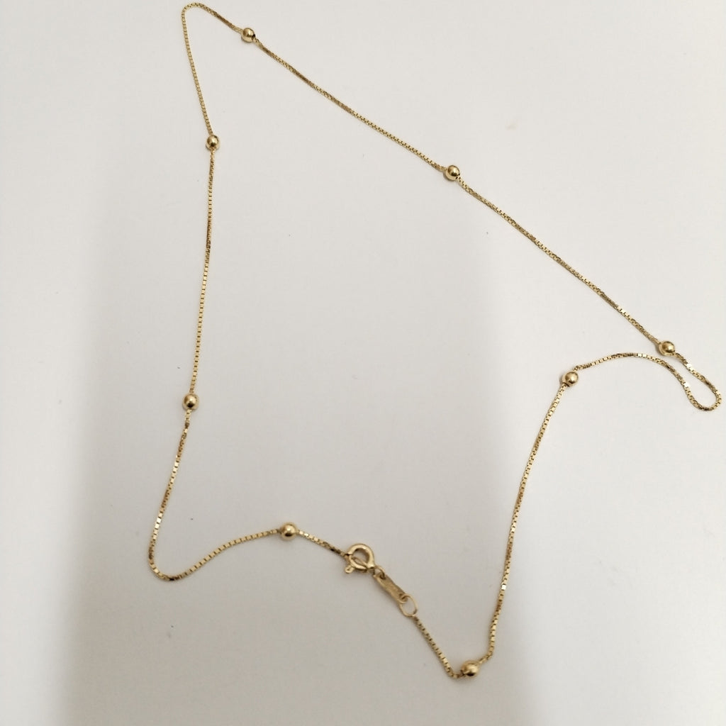 GARGANTILLA ORO 14 K 3 GRMS (SEMINUEVO)