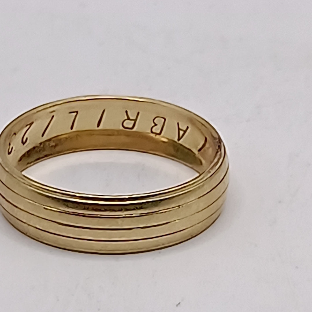 ARGOLLA ORO 10 K 2.9 GRMS (SEMINUEVO)
