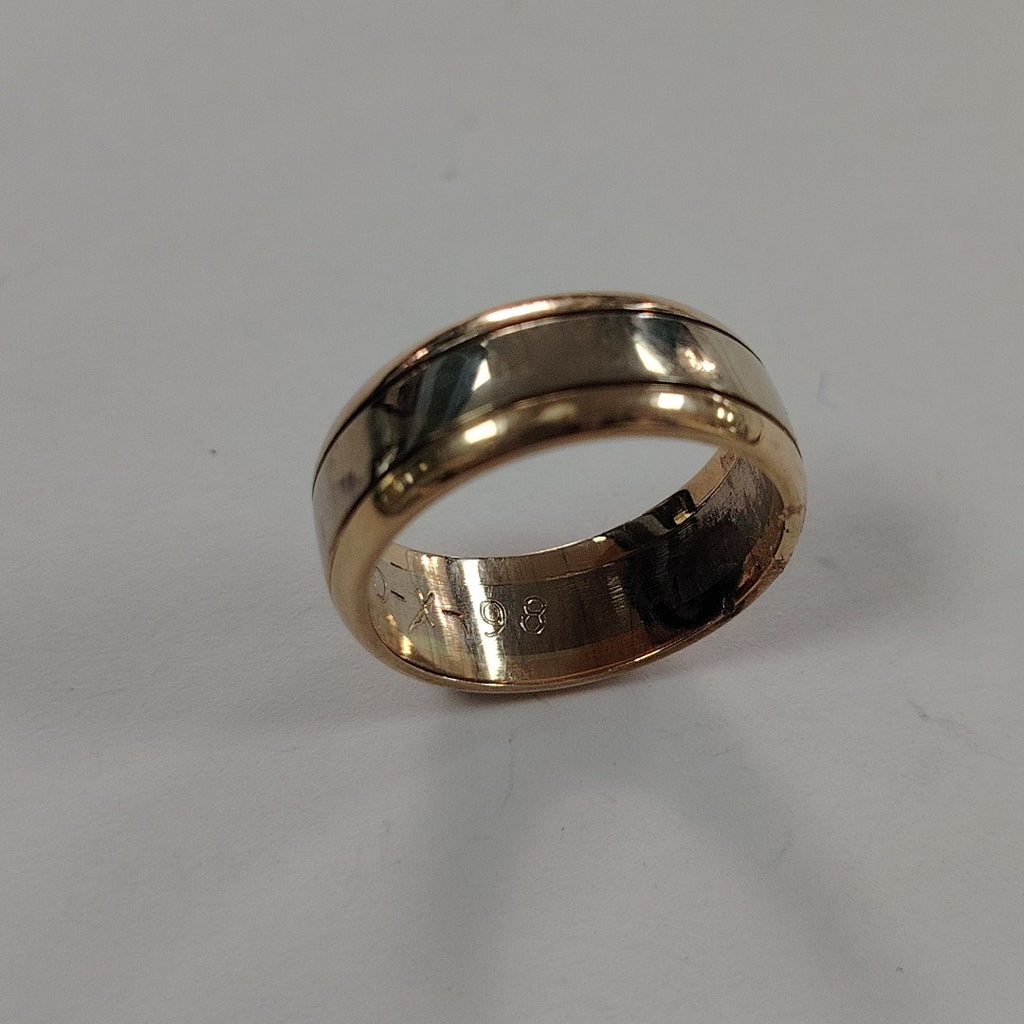 ARGOLLA ORO COMBINADO 14 K 5 GRMS (SEMINUEVO)