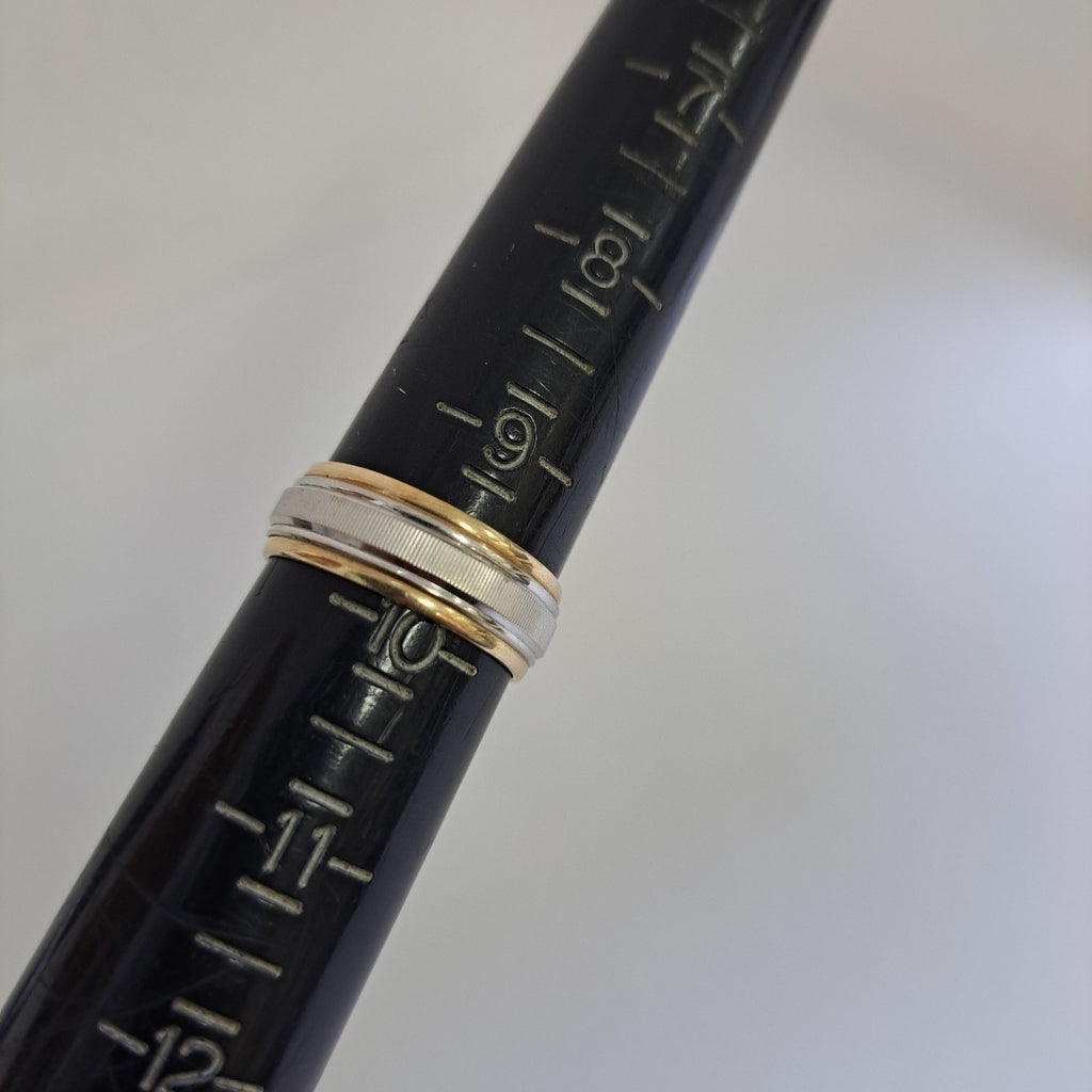 ARGOLLA ORO, ORO BLANCO 14 K 6.8 GRMS (SEMINUEVO)