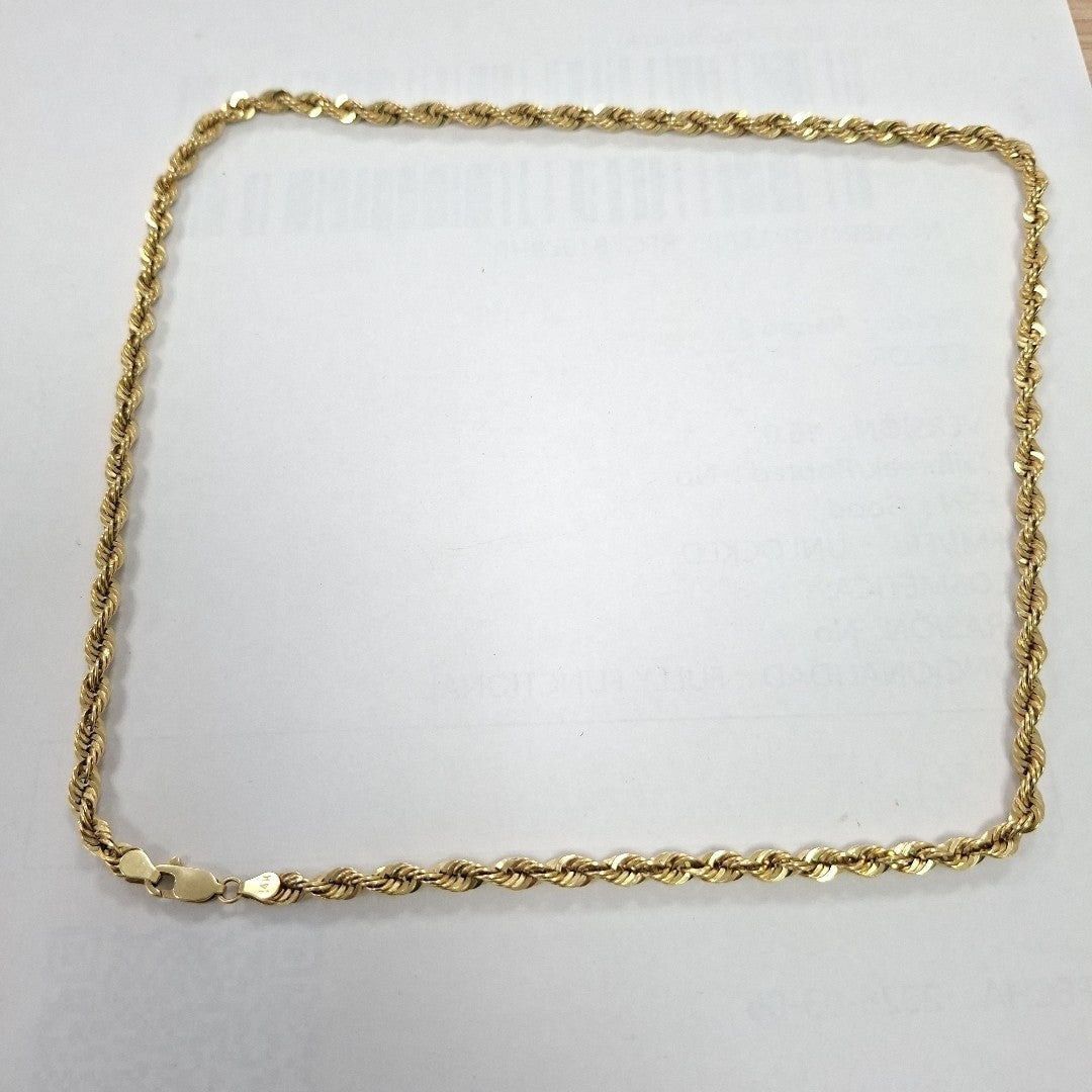 CADENA ORO 14 K 10,50 GRMS (SEMINUEVO)