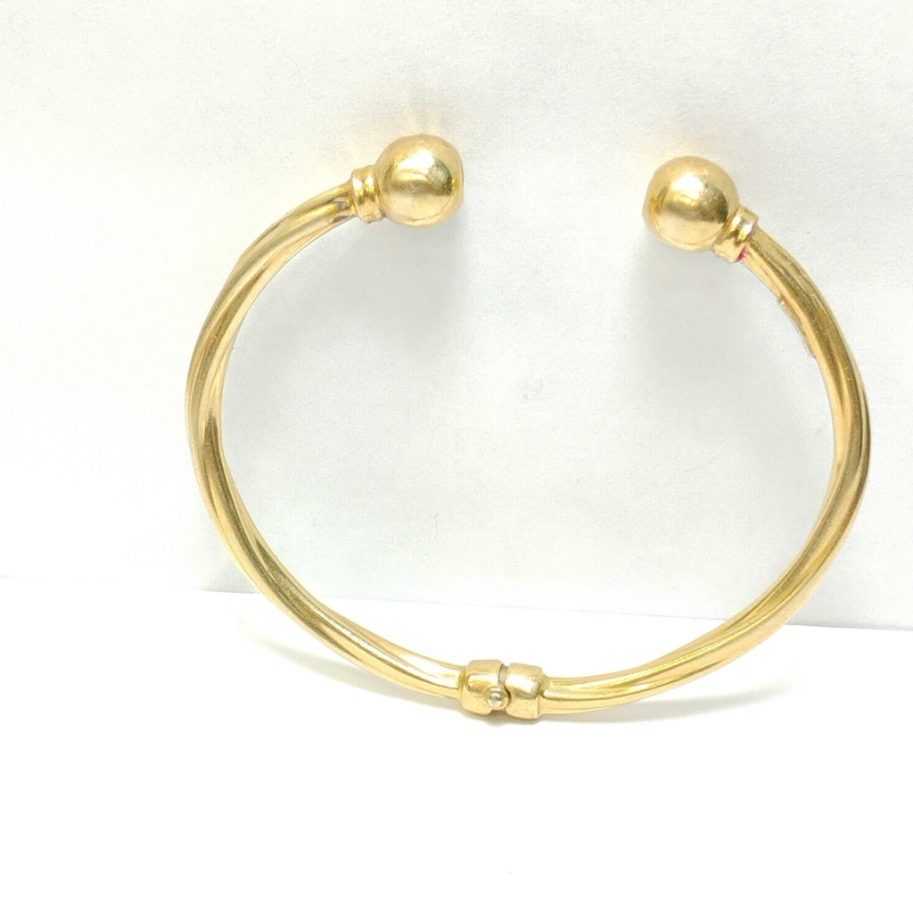PULSERA RIGIDA ORO 14 K 10,20 GRMS (SEMINUEVO)