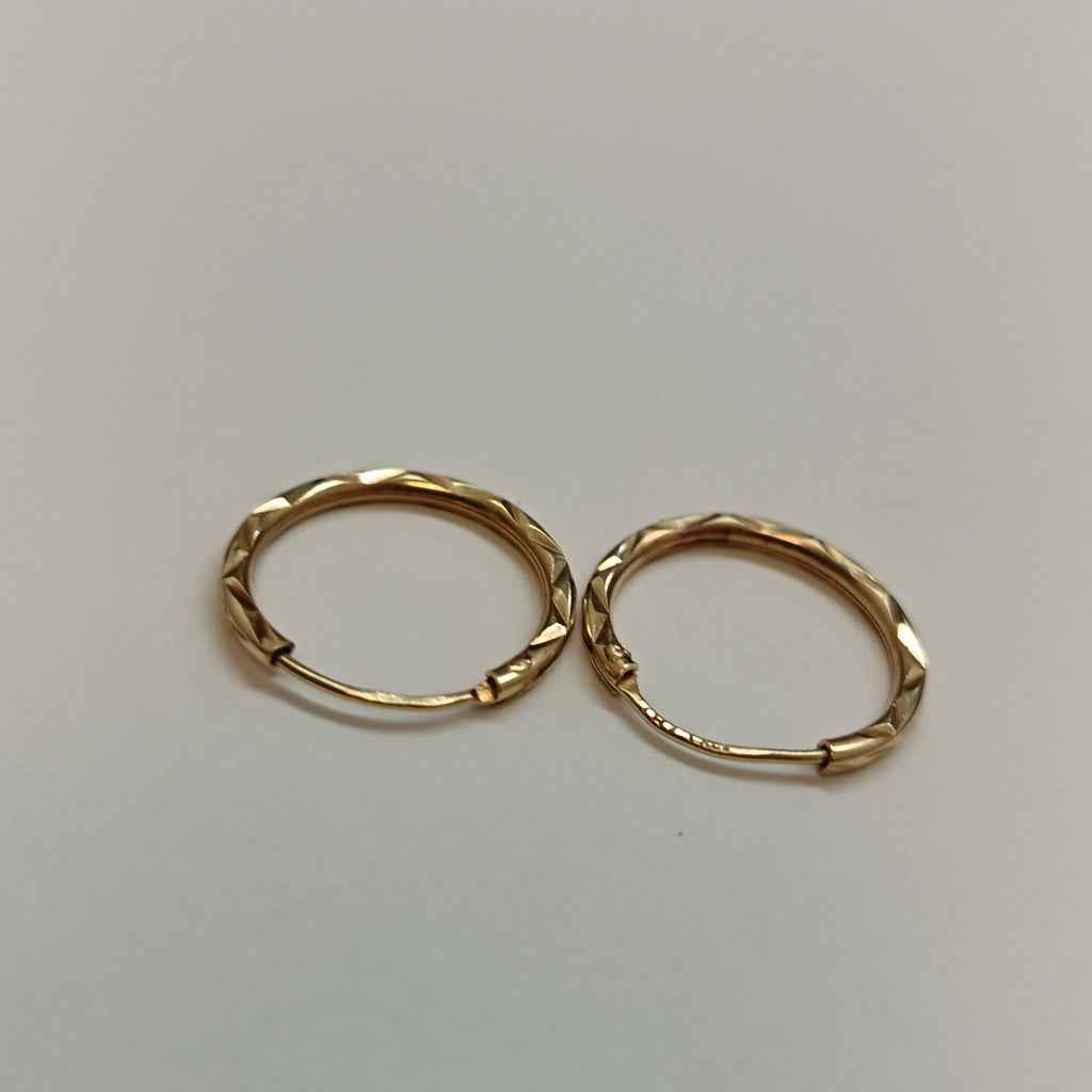 ARRACADAS PAR ORO 10 K 1,10 GRMS (SEMINUEVO)