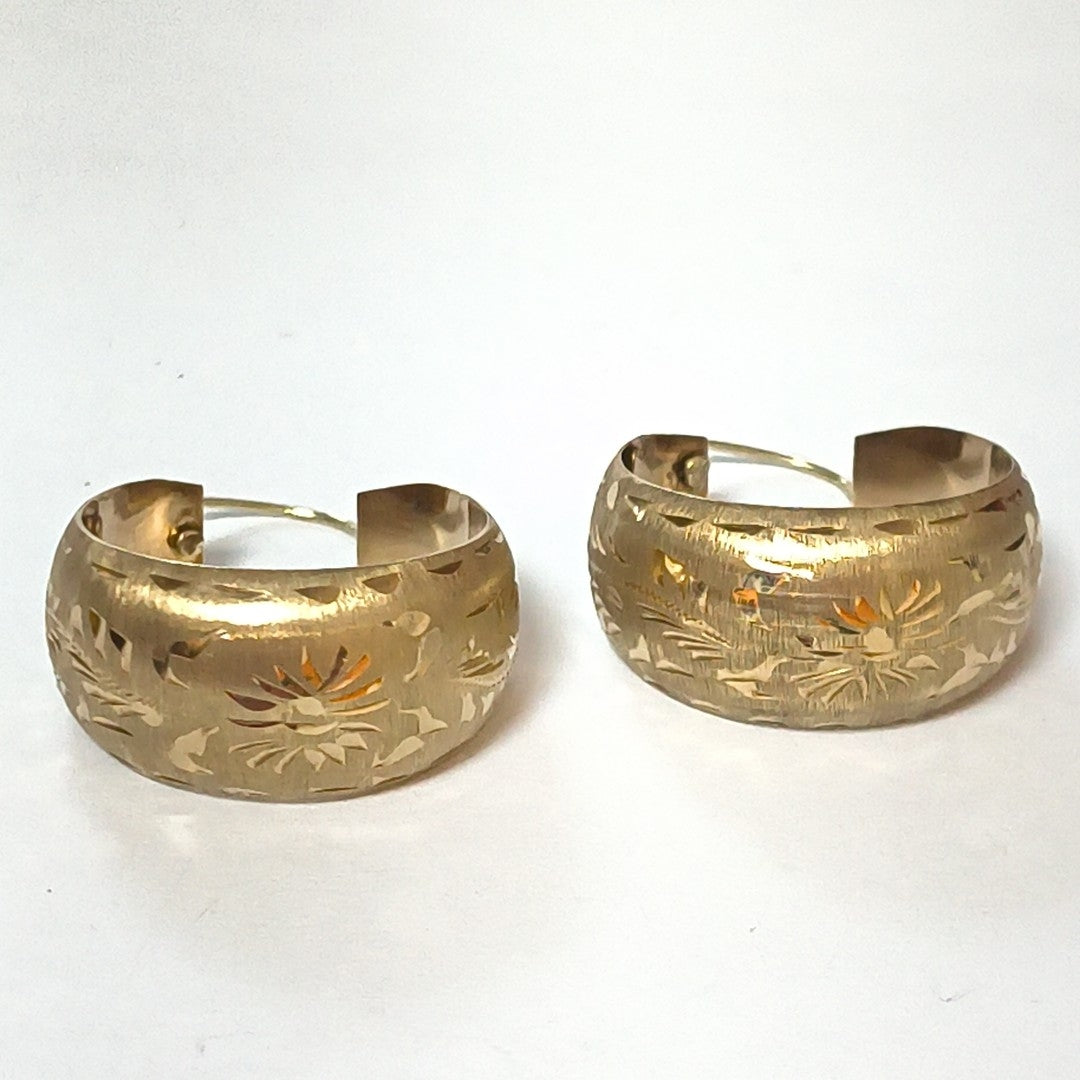 ARRACADAS PAR ORO 8 K 6,10 GRMS (SEMINUEVO)
