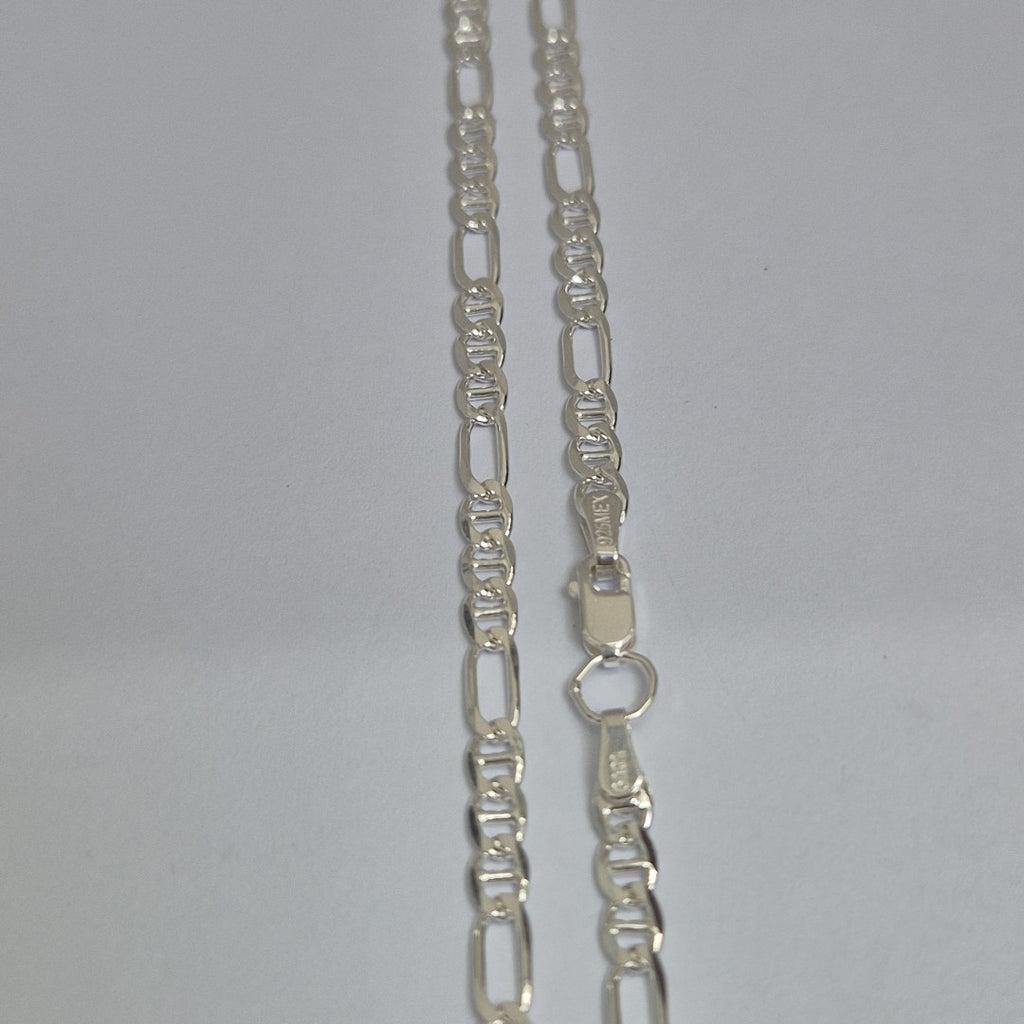 CADENA TEJIDO MARINERO PLATA .925 55 CM 8 GR (NUEVO)