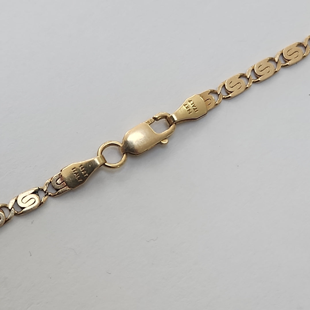 CADENA ORO 14 K 7.1 GRMS (SEMINUEVO)