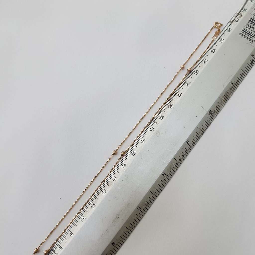 GARGANTILLA ORO 14 K 2.4 GRMS (SEMINUEVO)