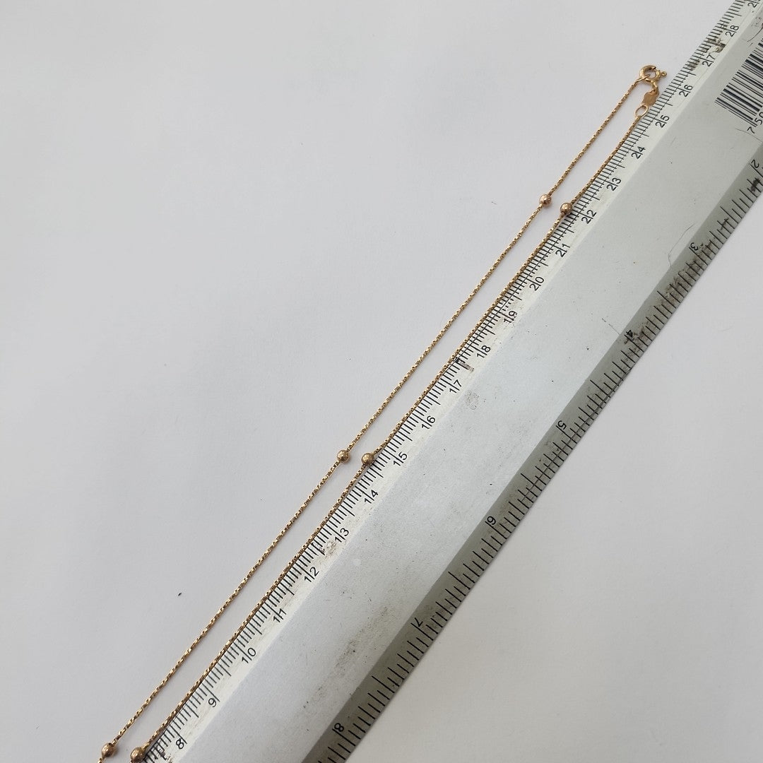 GARGANTILLA ORO 14 K 2.4 GRMS (SEMINUEVO)