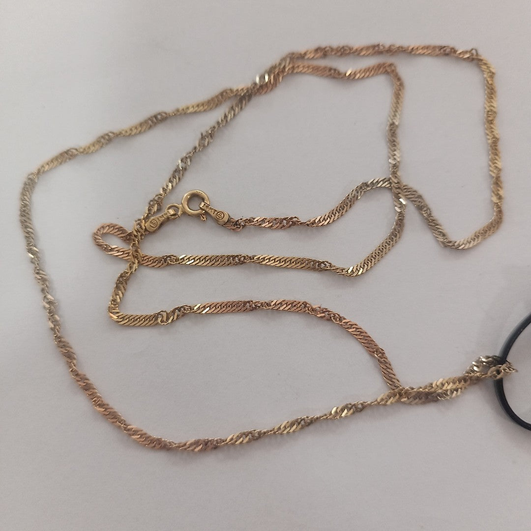 CADENA ORO,ORO COMBINADO 14 K 4,20 GRMS (SEMINUEVO)