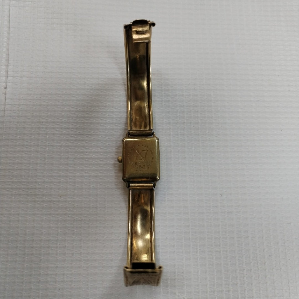 RELOJ CAJA ACERO PULSO ORO ORO 10 K 19 GRMS (SEMINUEVO)